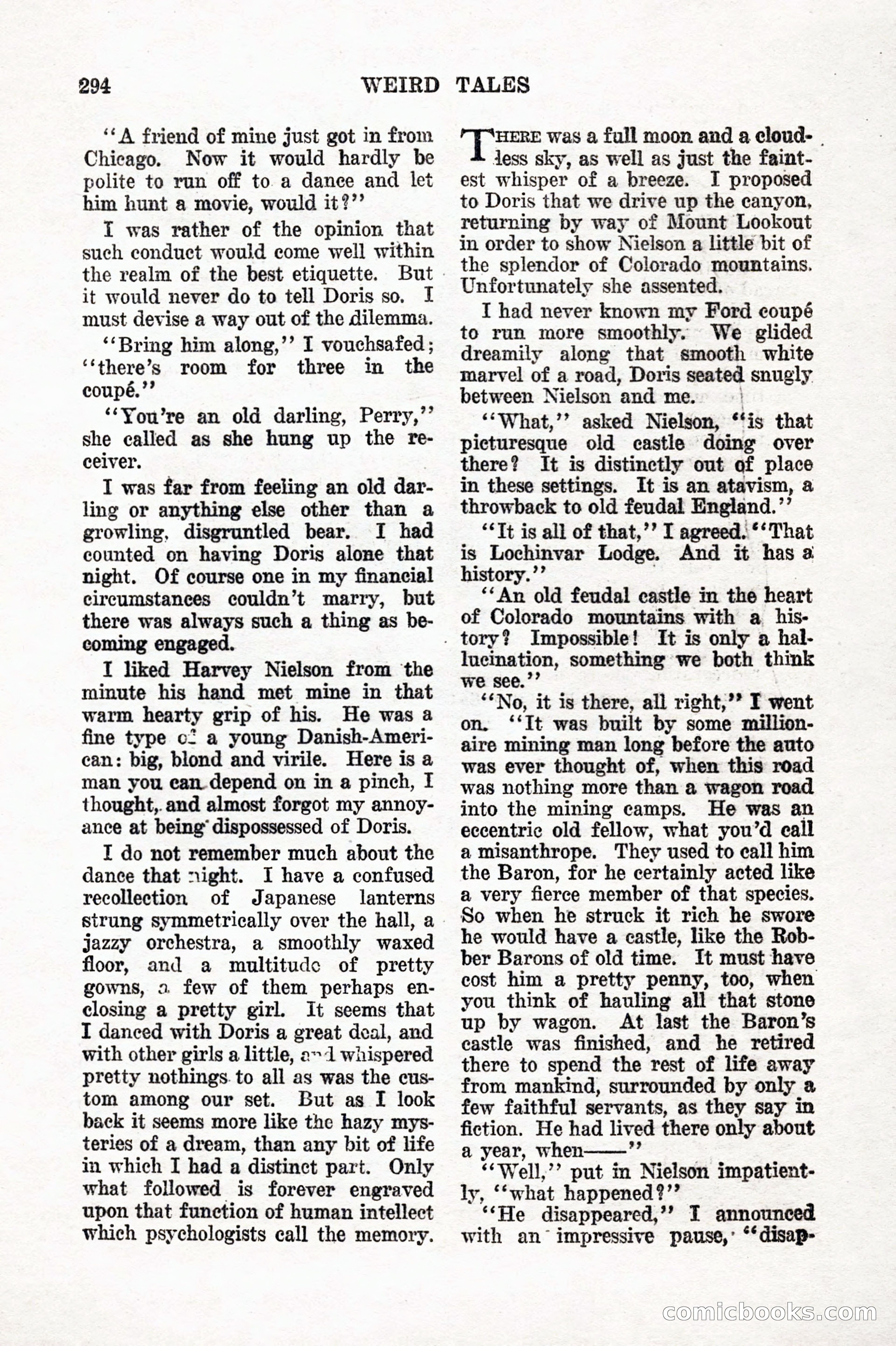 Weird Tales, Vol. 7, No. 3 — page 8 of 148