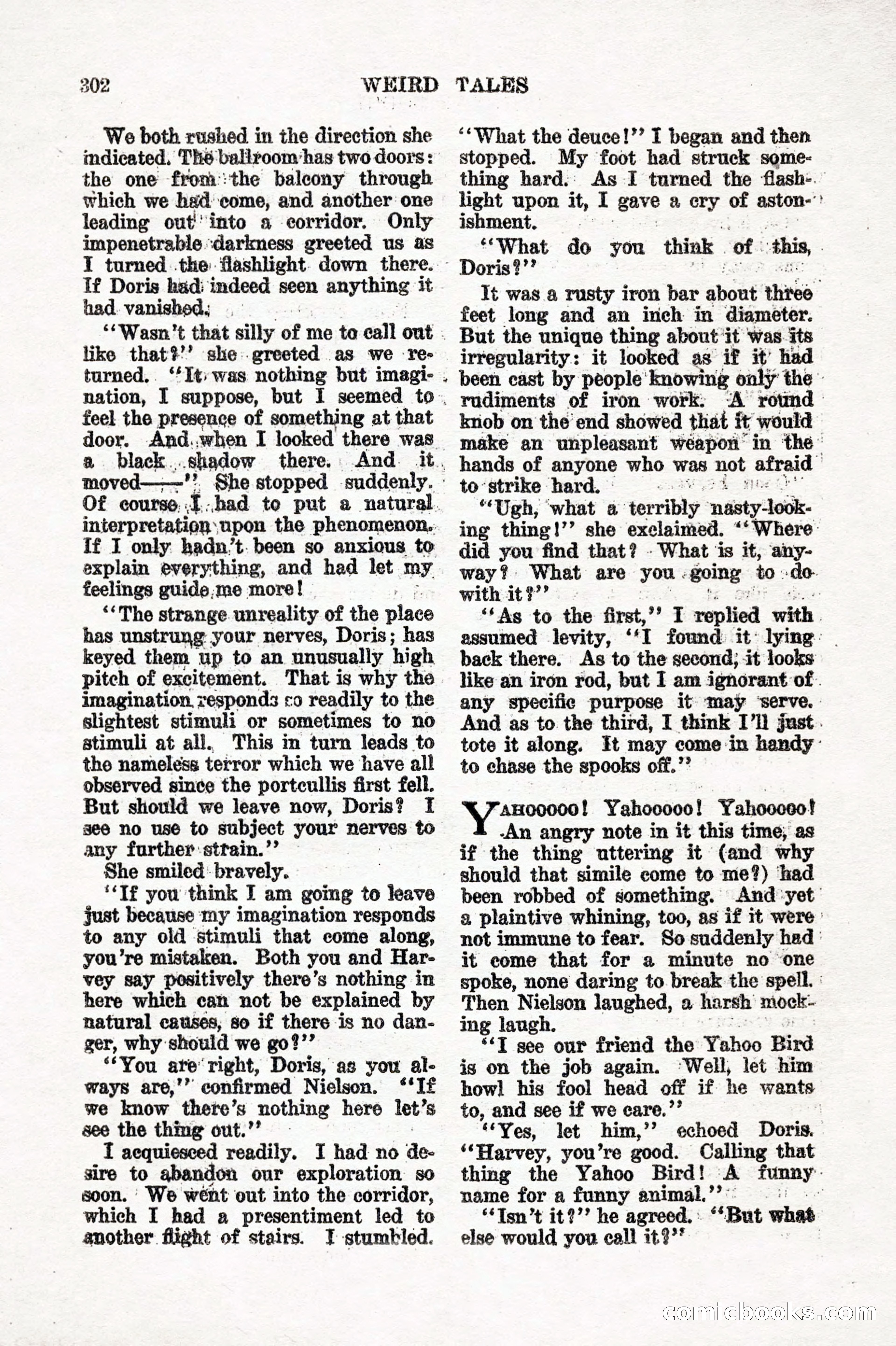 Weird Tales, Vol. 7, No. 3 — page 16 of 148