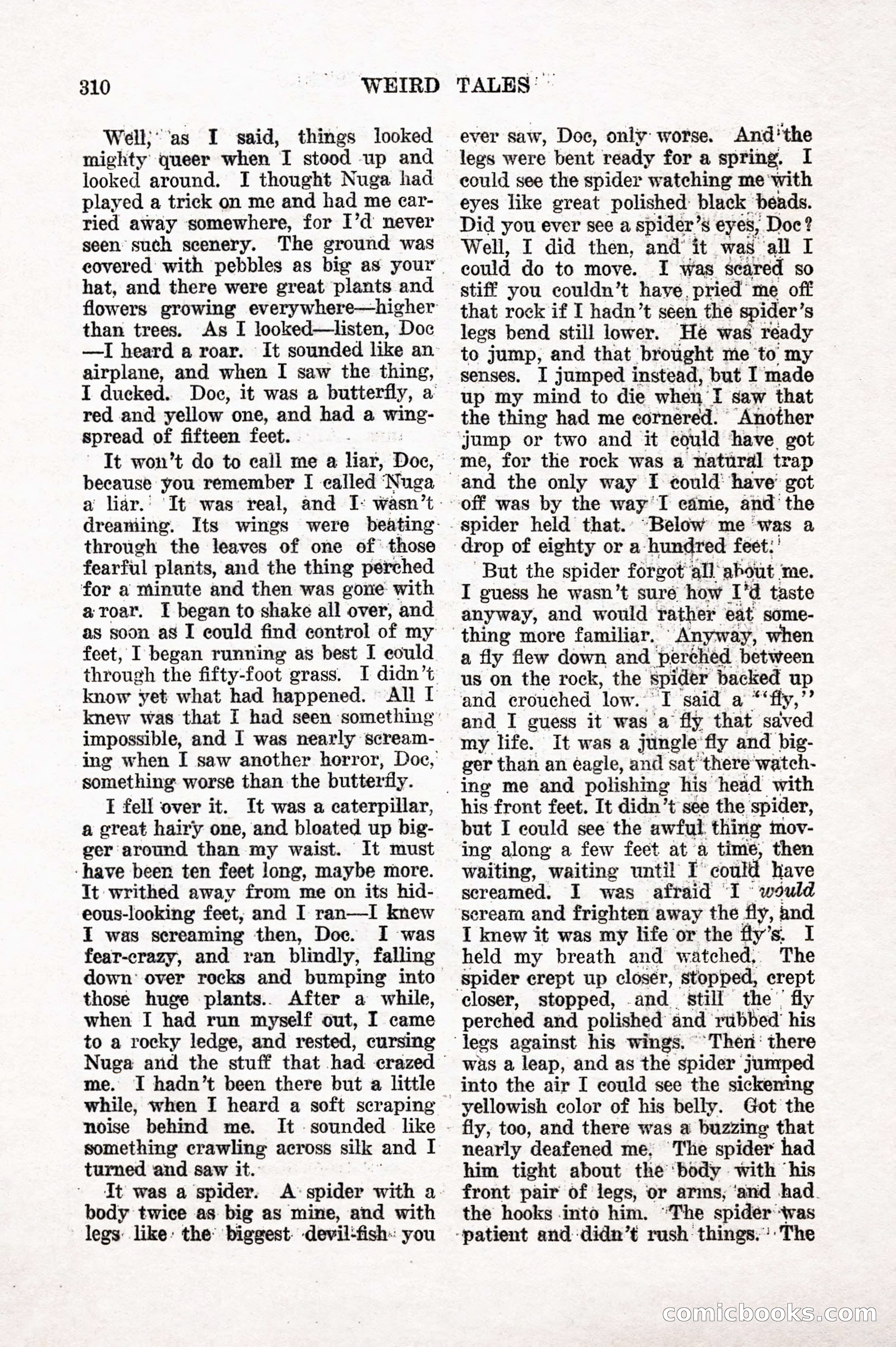 Weird Tales, Vol. 7, No. 3 — page 24 of 148