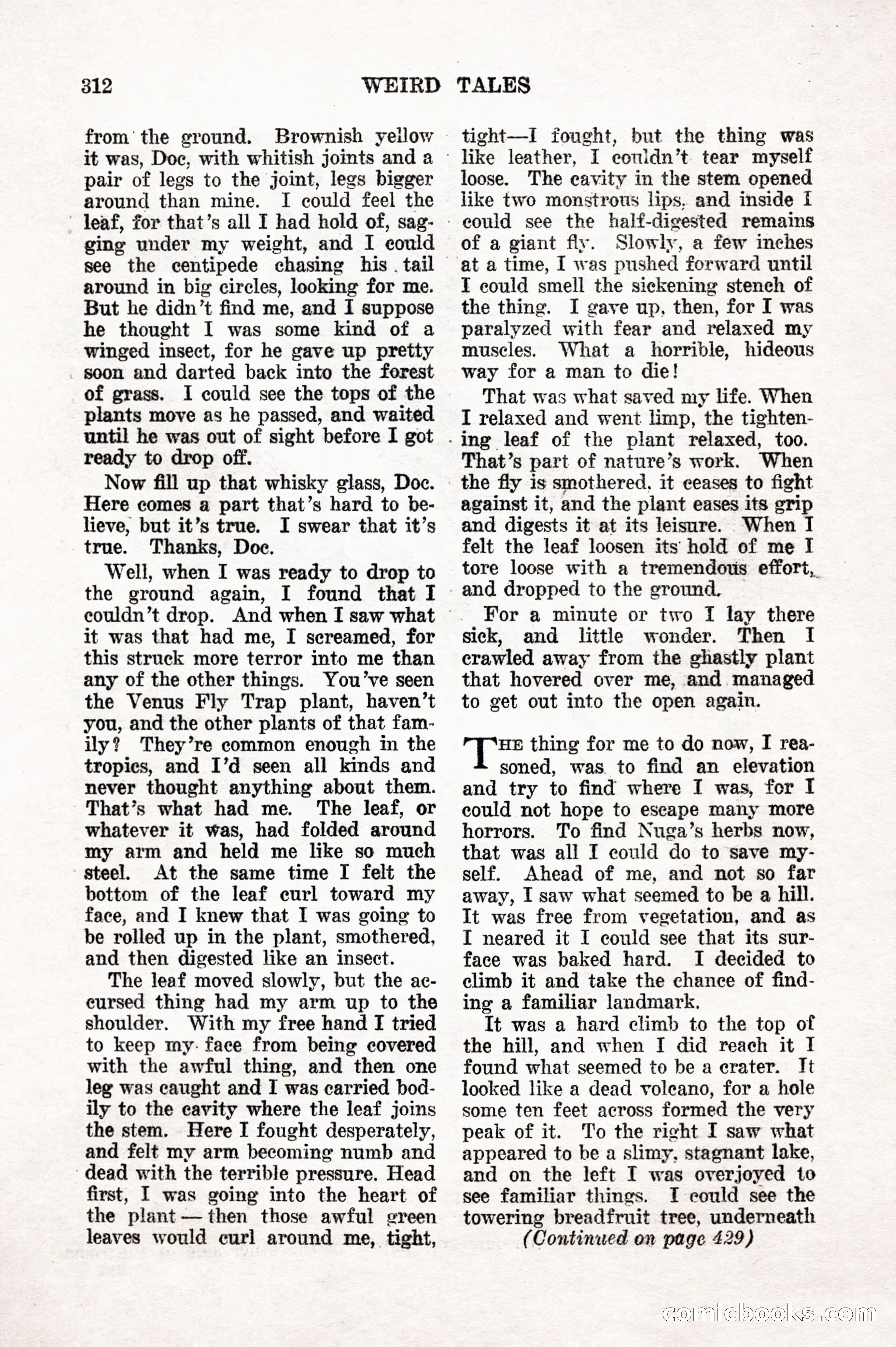 Weird Tales, Vol. 7, No. 3 — page 26 of 148
