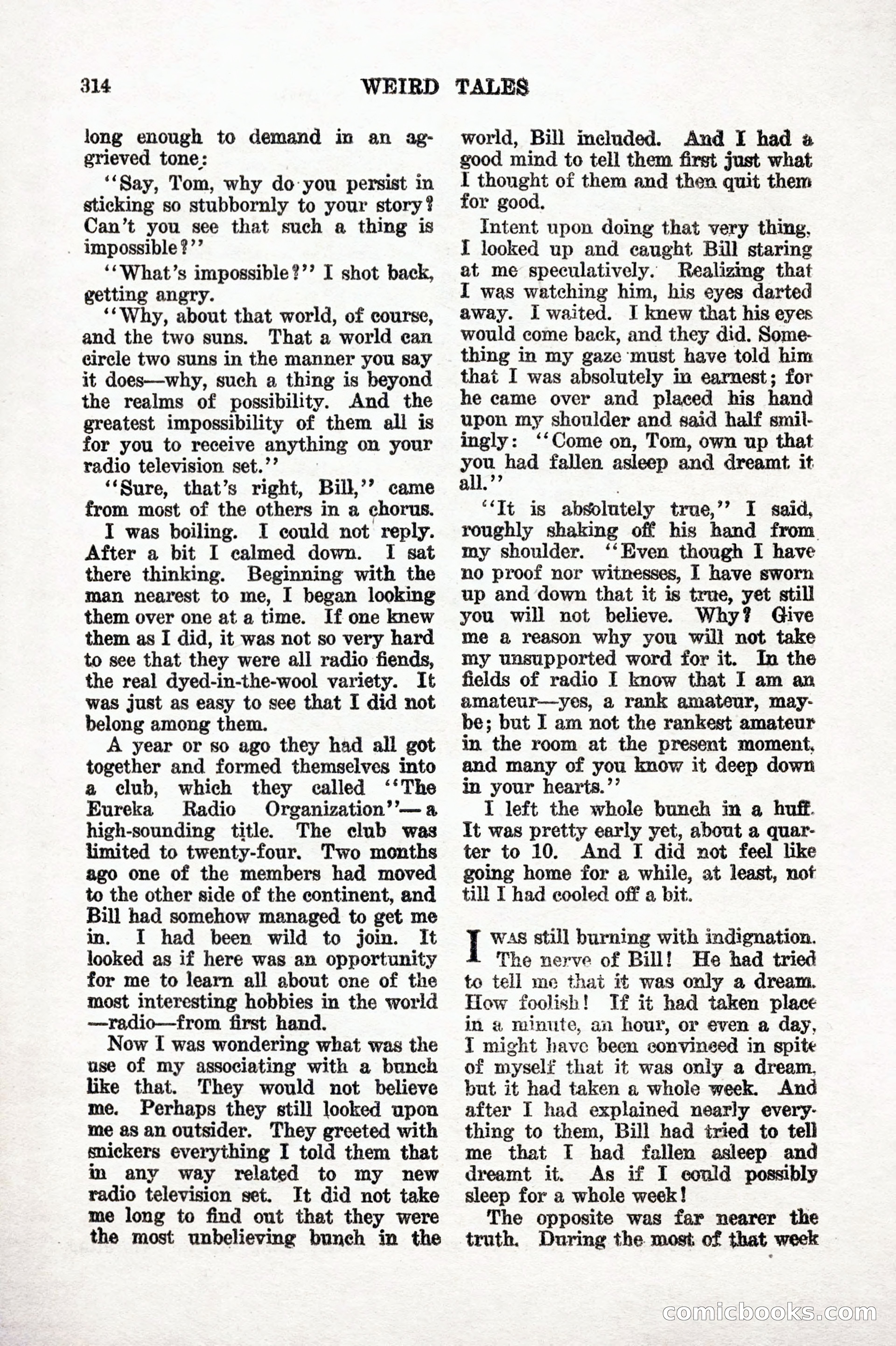 Weird Tales, Vol. 7, No. 3 — page 28 of 148