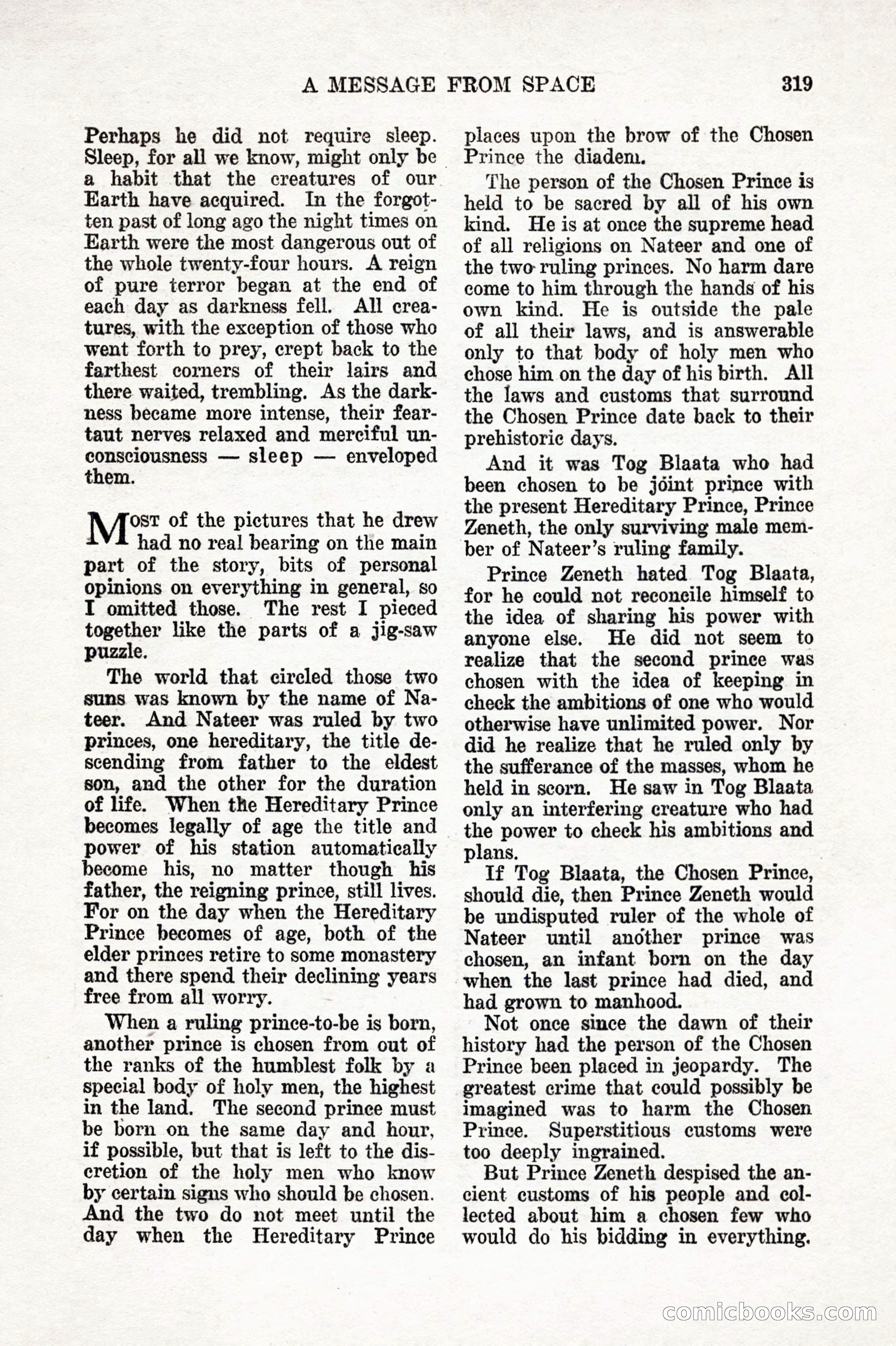 Weird Tales, Vol. 7, No. 3 — page 33 of 148