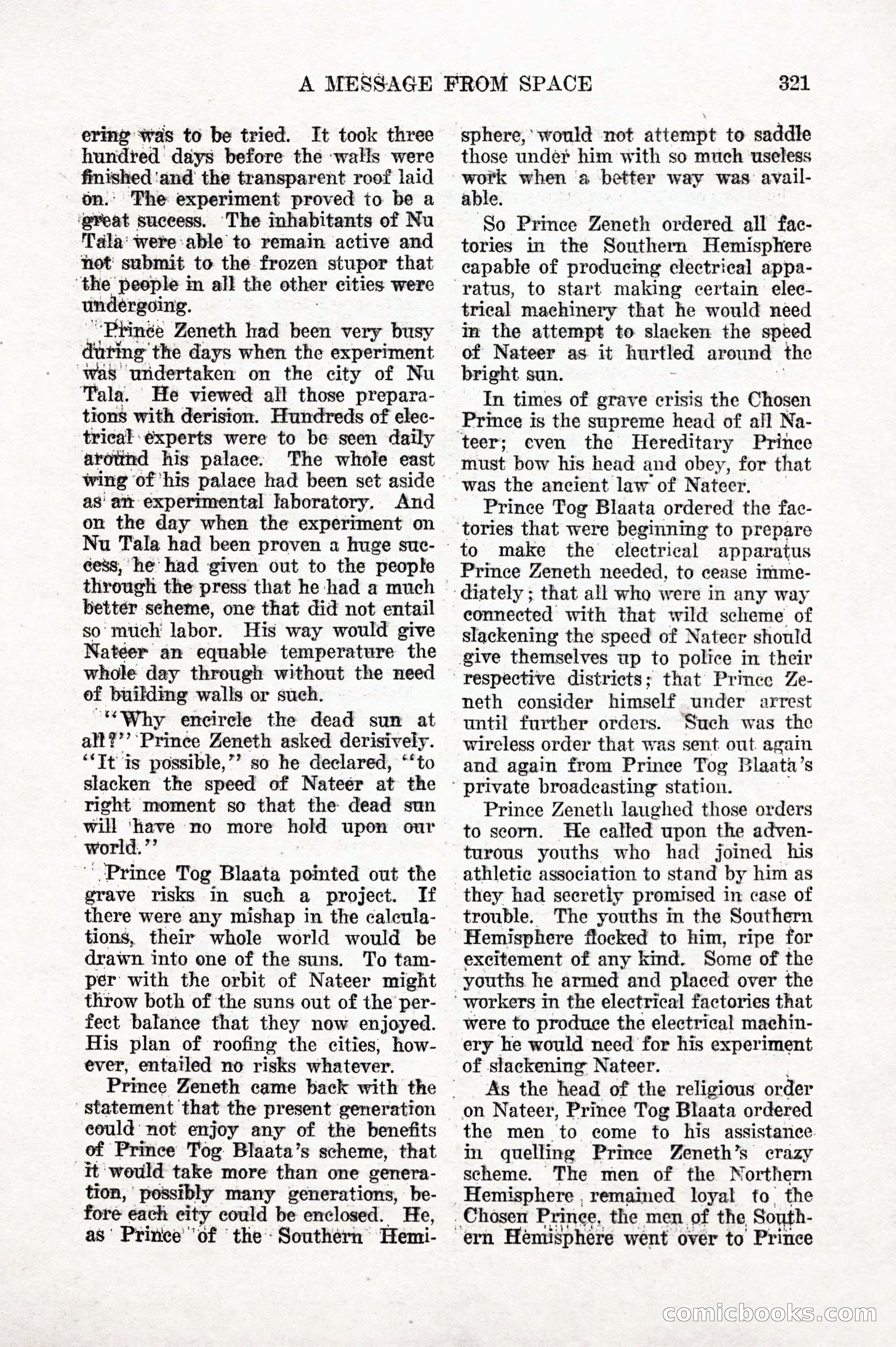 Weird Tales, Vol. 7, No. 3 — page 35 of 148