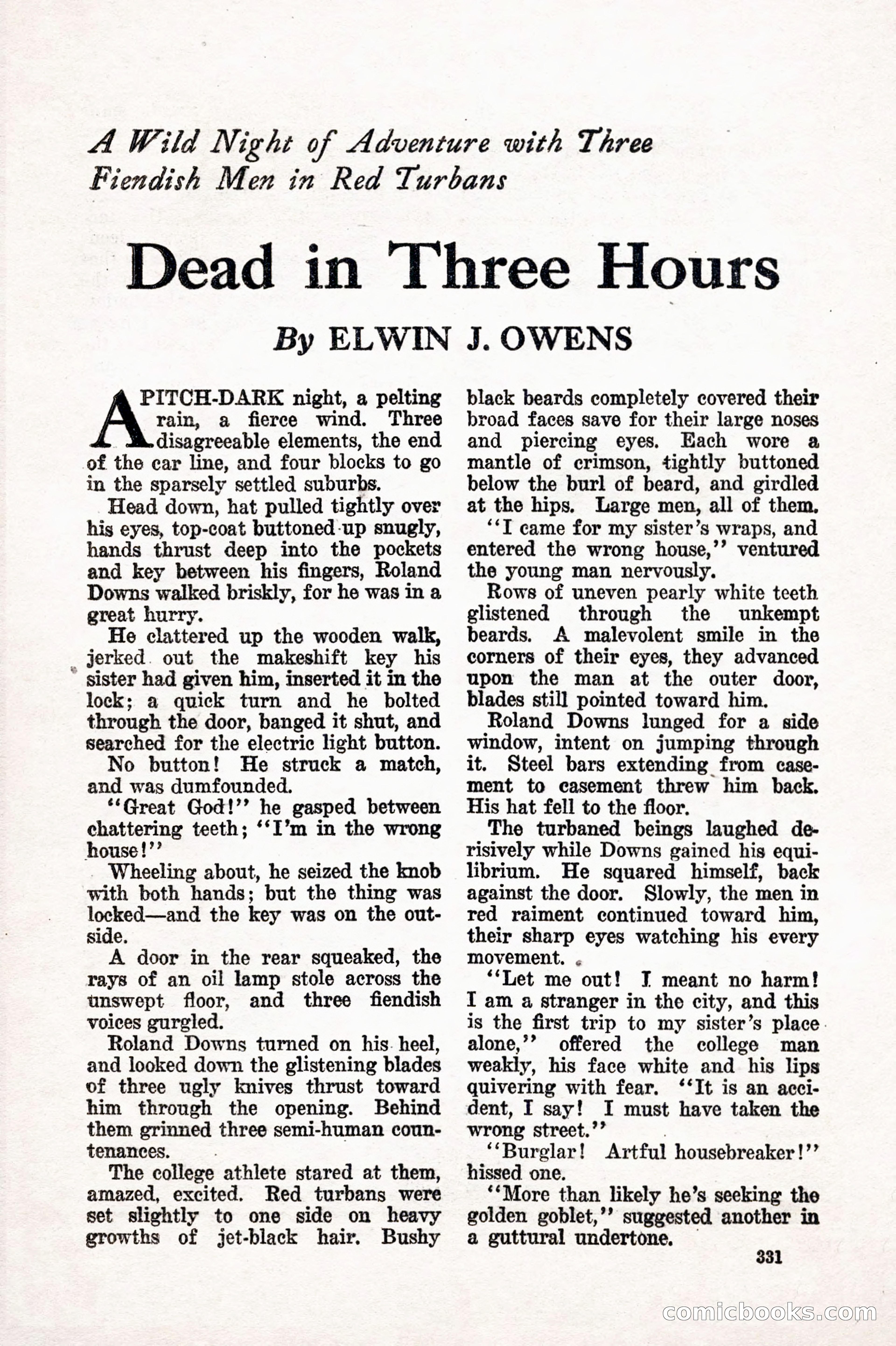 Weird Tales, Vol. 7, No. 3 — page 45 of 148