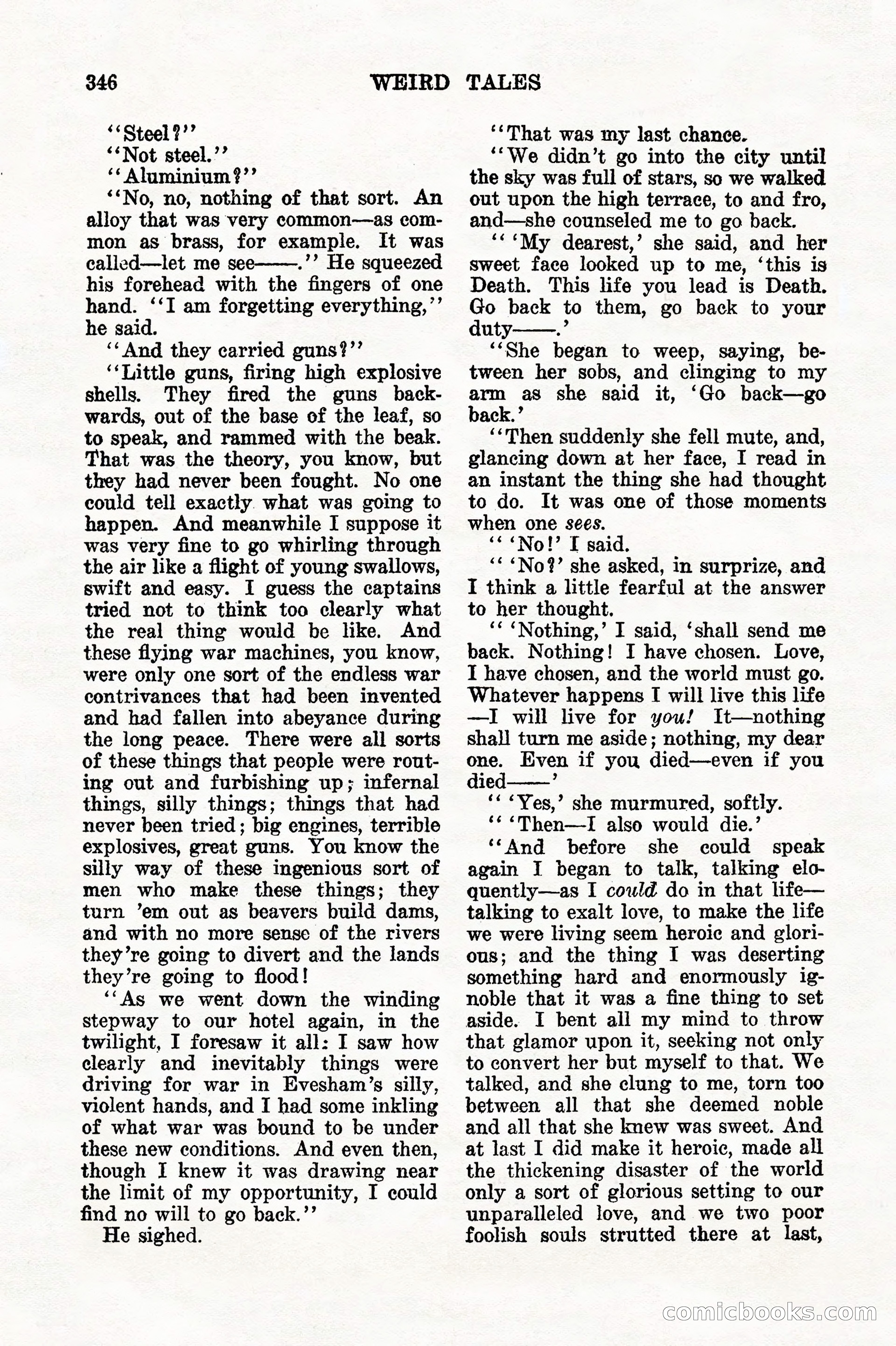 Weird Tales, Vol. 7, No. 3 — page 60 of 148