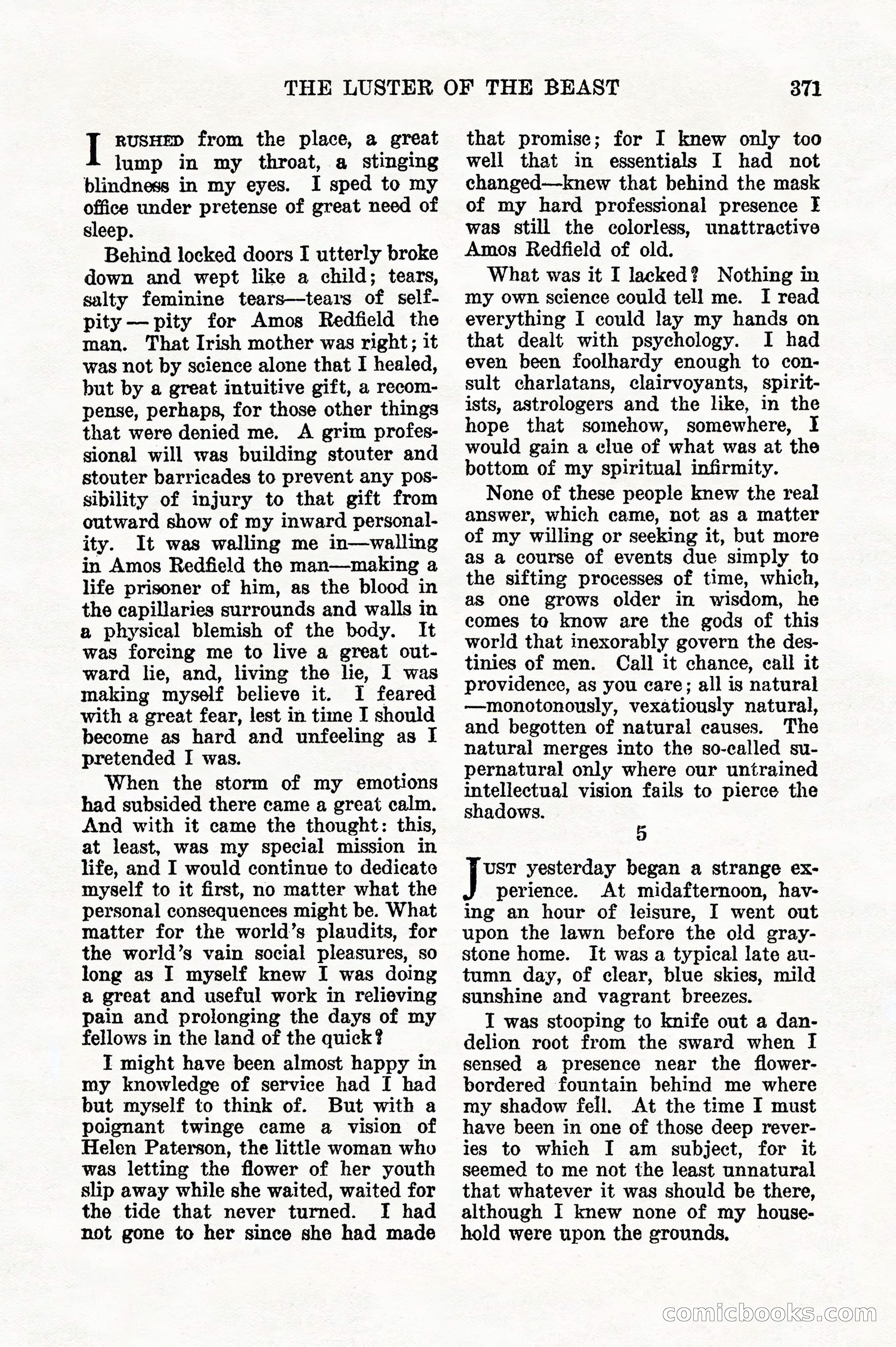 Weird Tales, Vol. 7, No. 3 — page 85 of 148