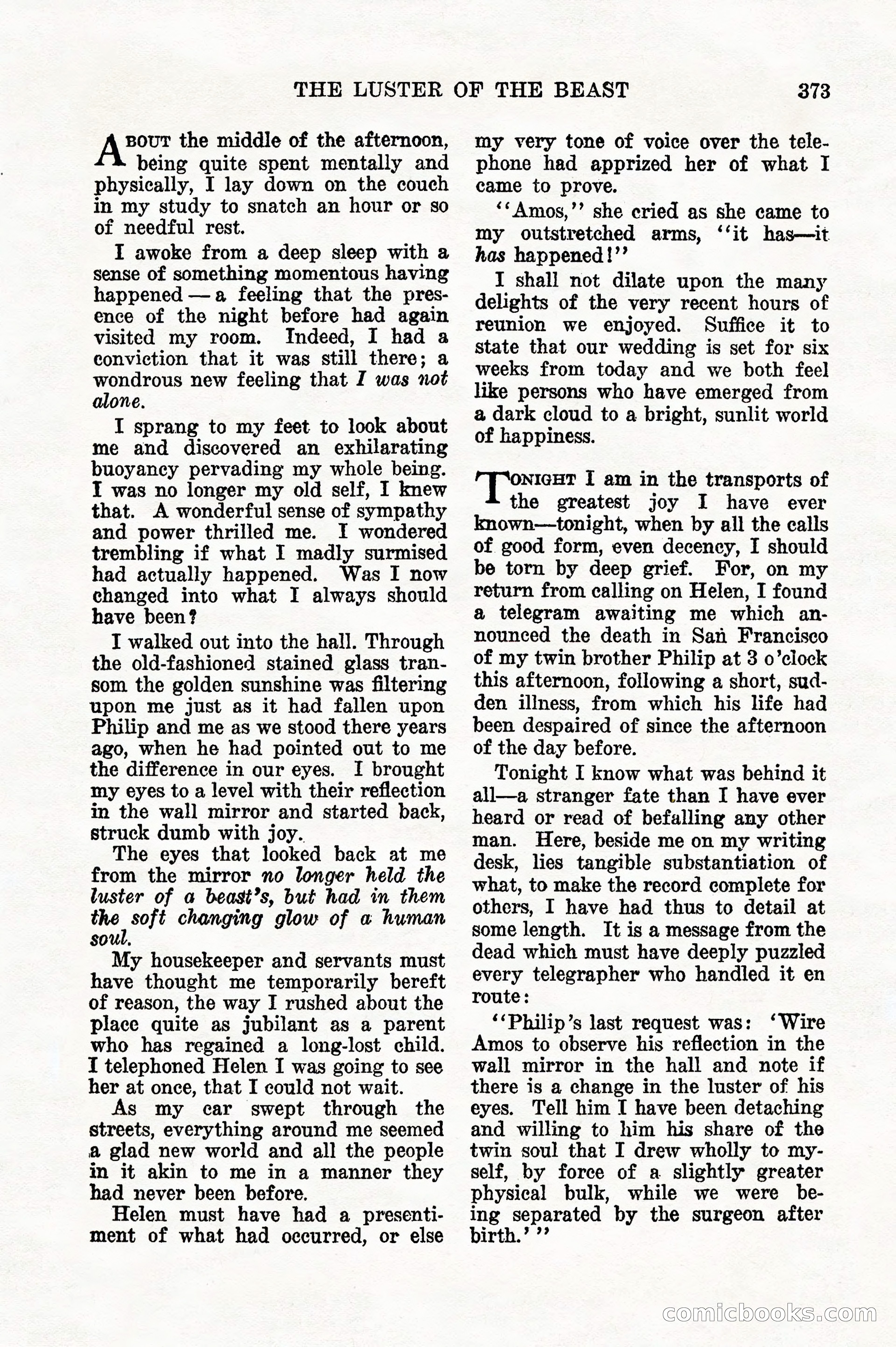 Weird Tales, Vol. 7, No. 3 — page 87 of 148