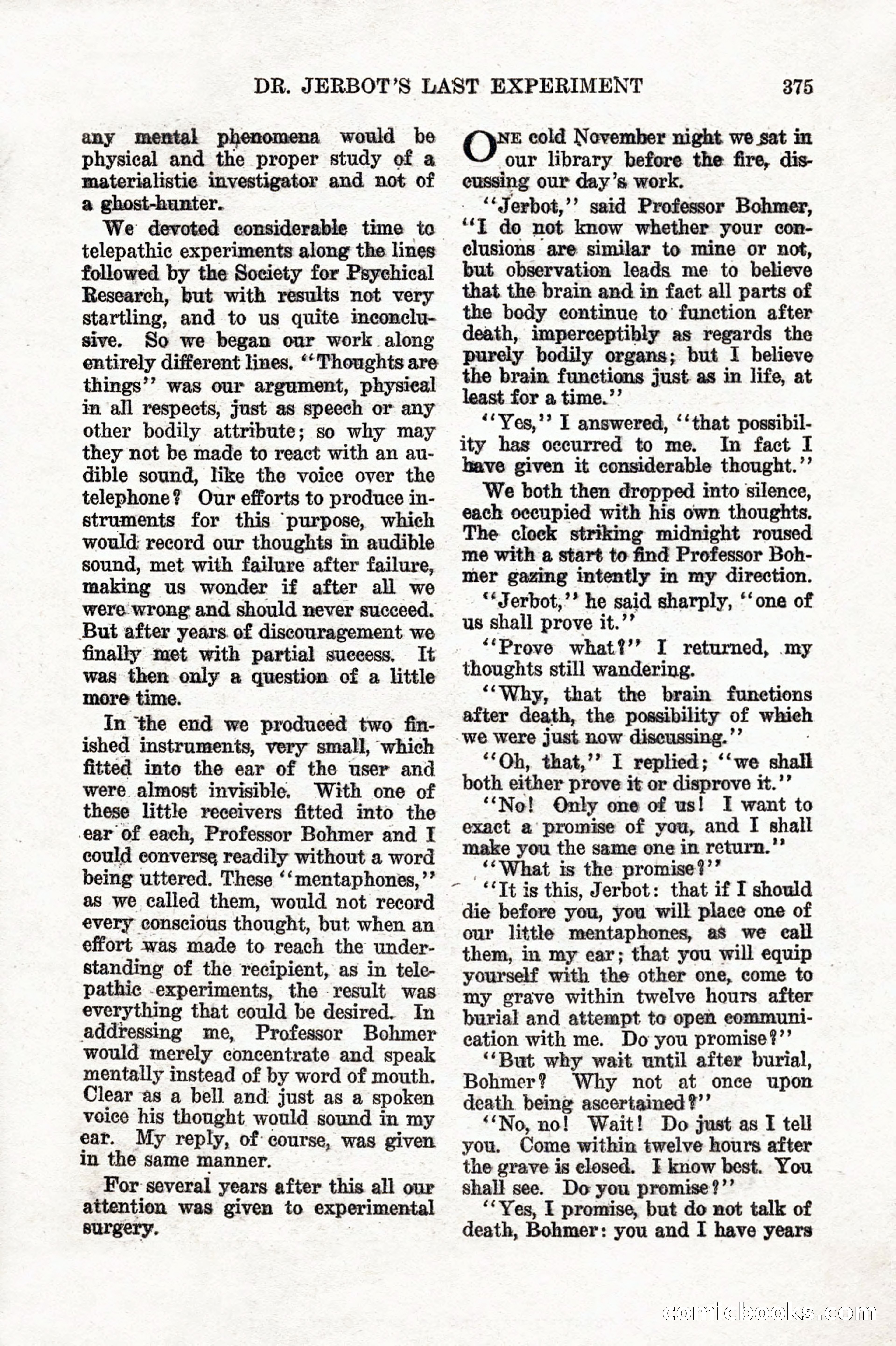 Weird Tales, Vol. 7, No. 3 — page 89 of 148