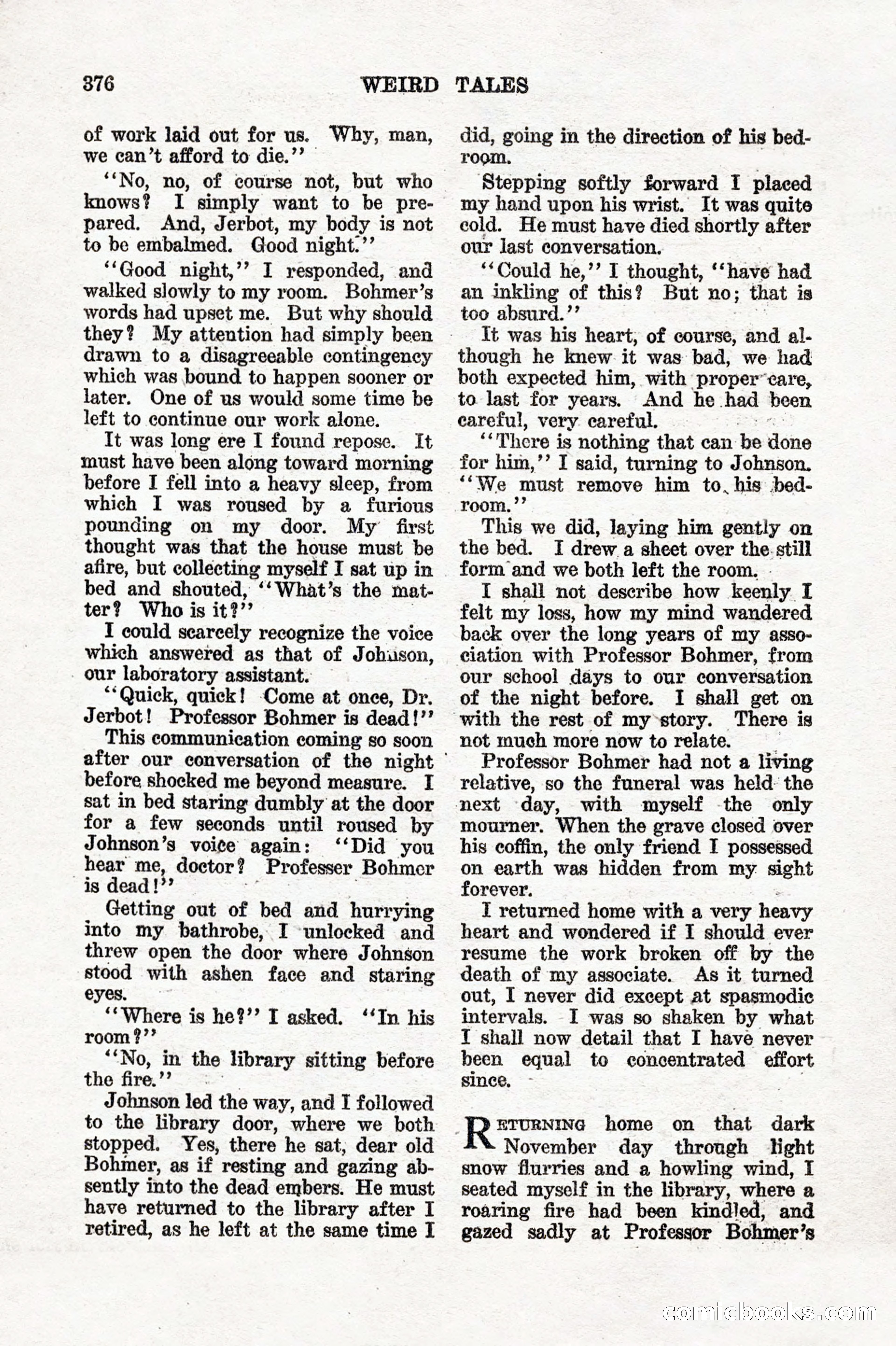 Weird Tales, Vol. 7, No. 3 — page 90 of 148
