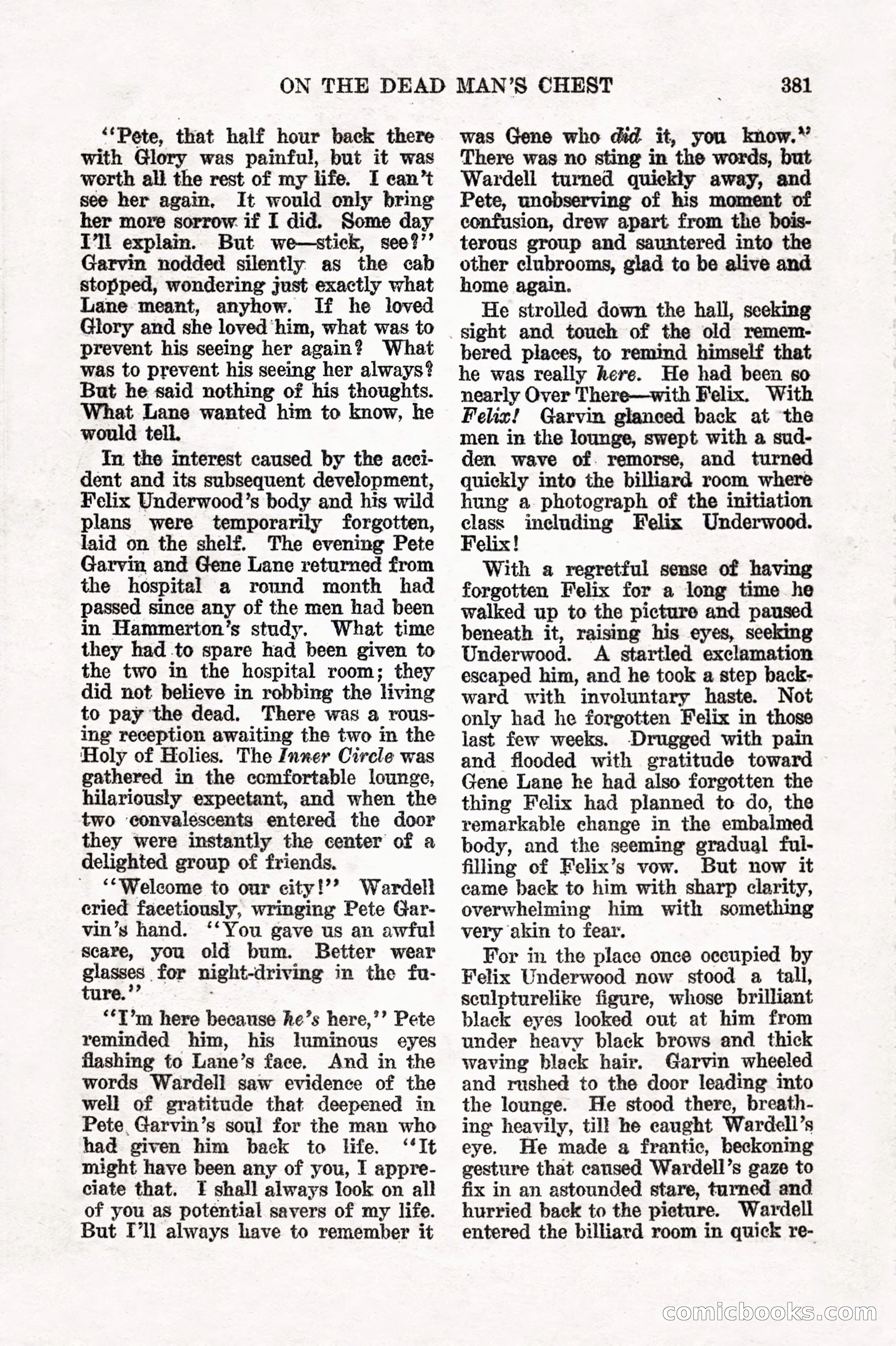 Weird Tales, Vol. 7, No. 3 — page 95 of 148