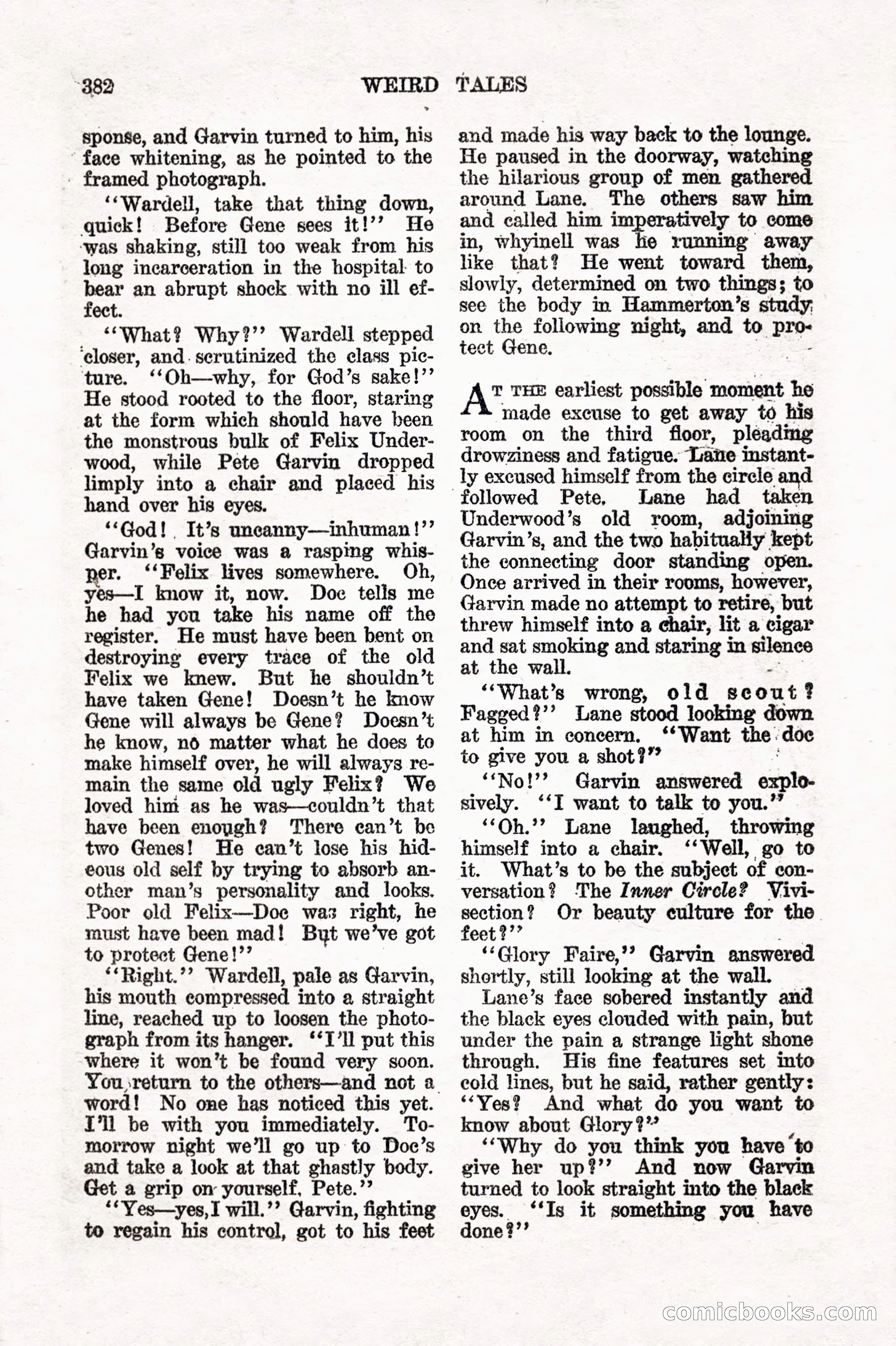 Weird Tales, Vol. 7, No. 3 — page 96 of 148