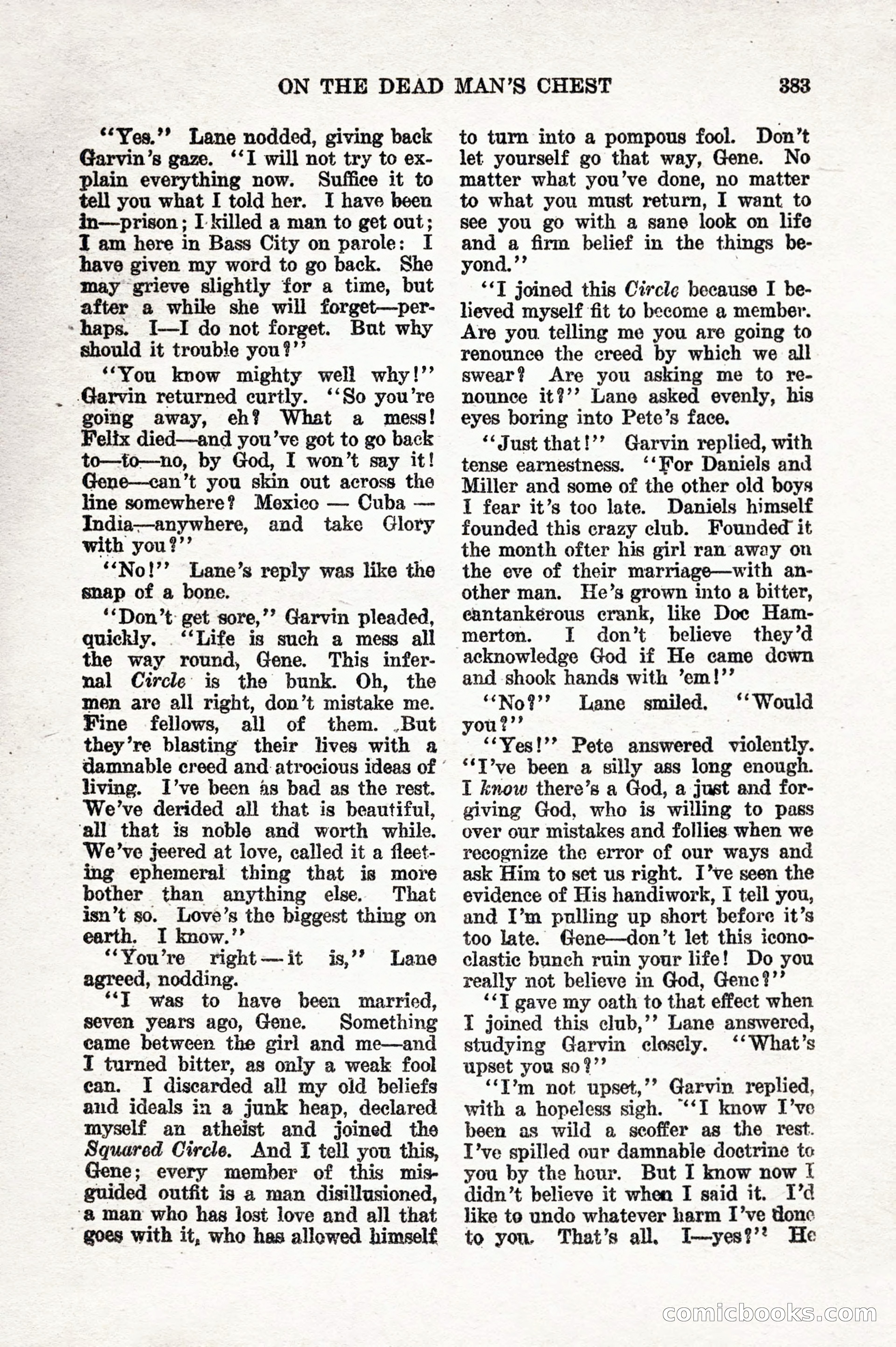 Weird Tales, Vol. 7, No. 3 — page 97 of 148