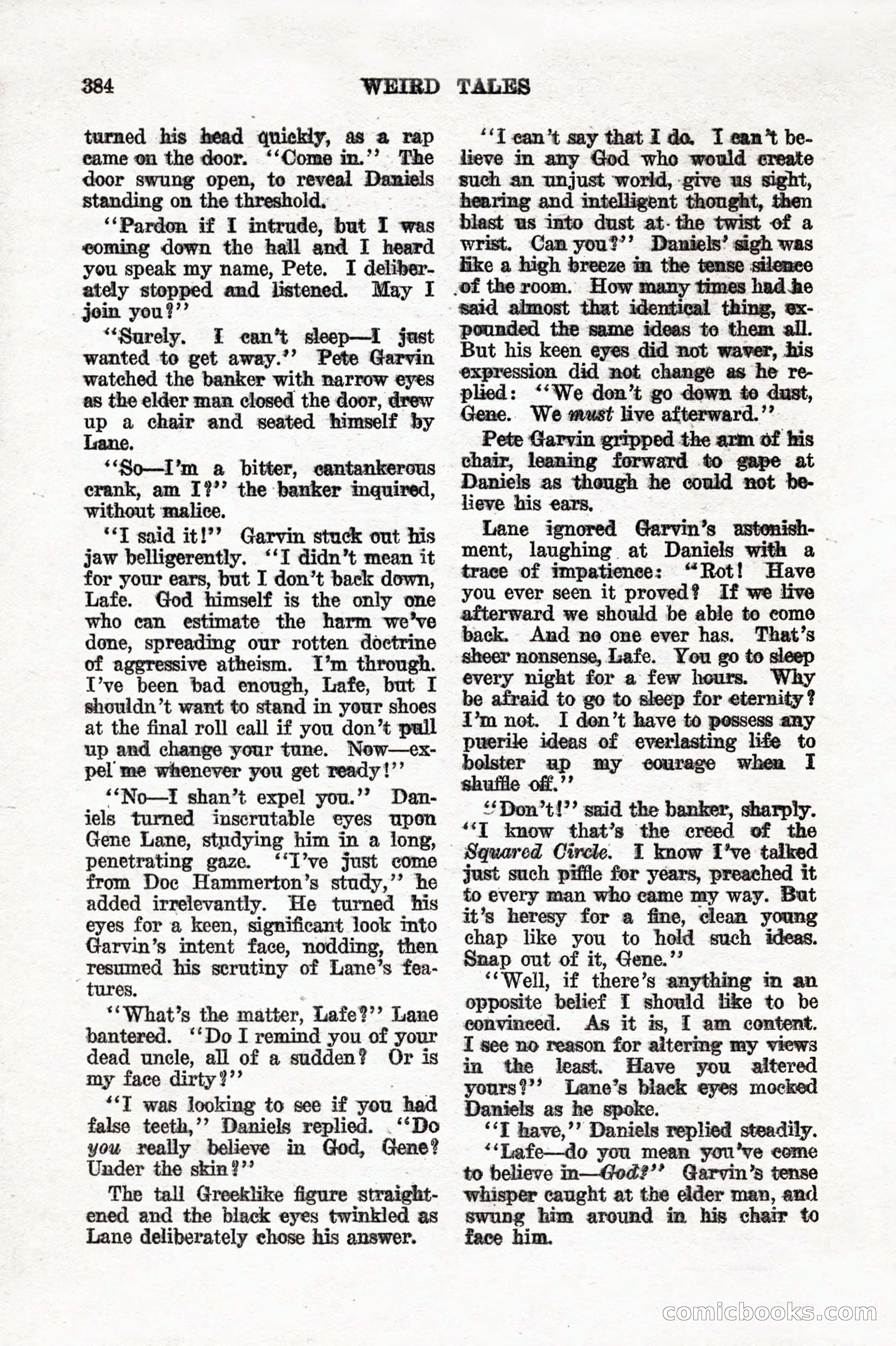 Weird Tales, Vol. 7, No. 3 — page 98 of 148