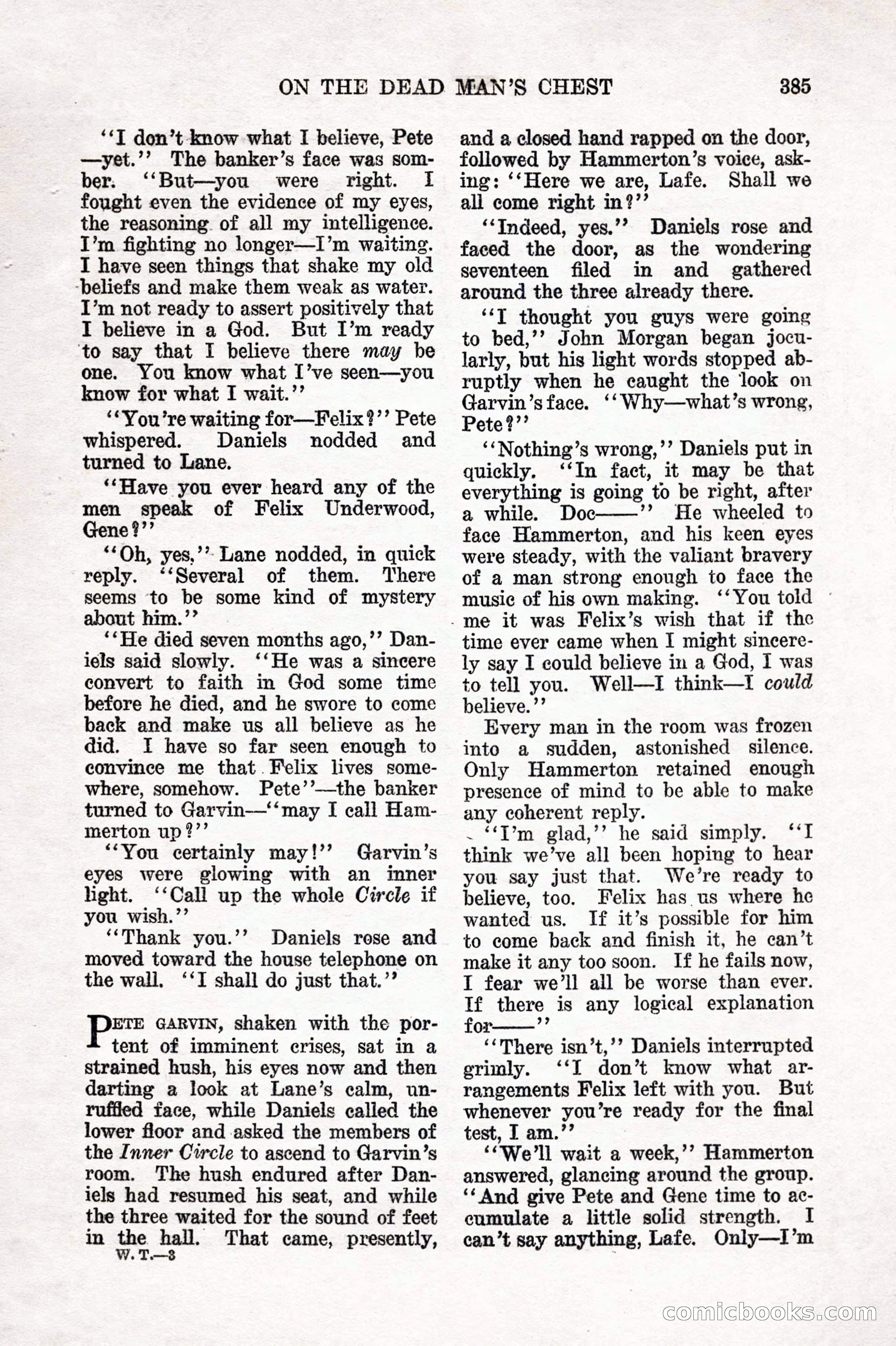 Weird Tales, Vol. 7, No. 3 — page 99 of 148