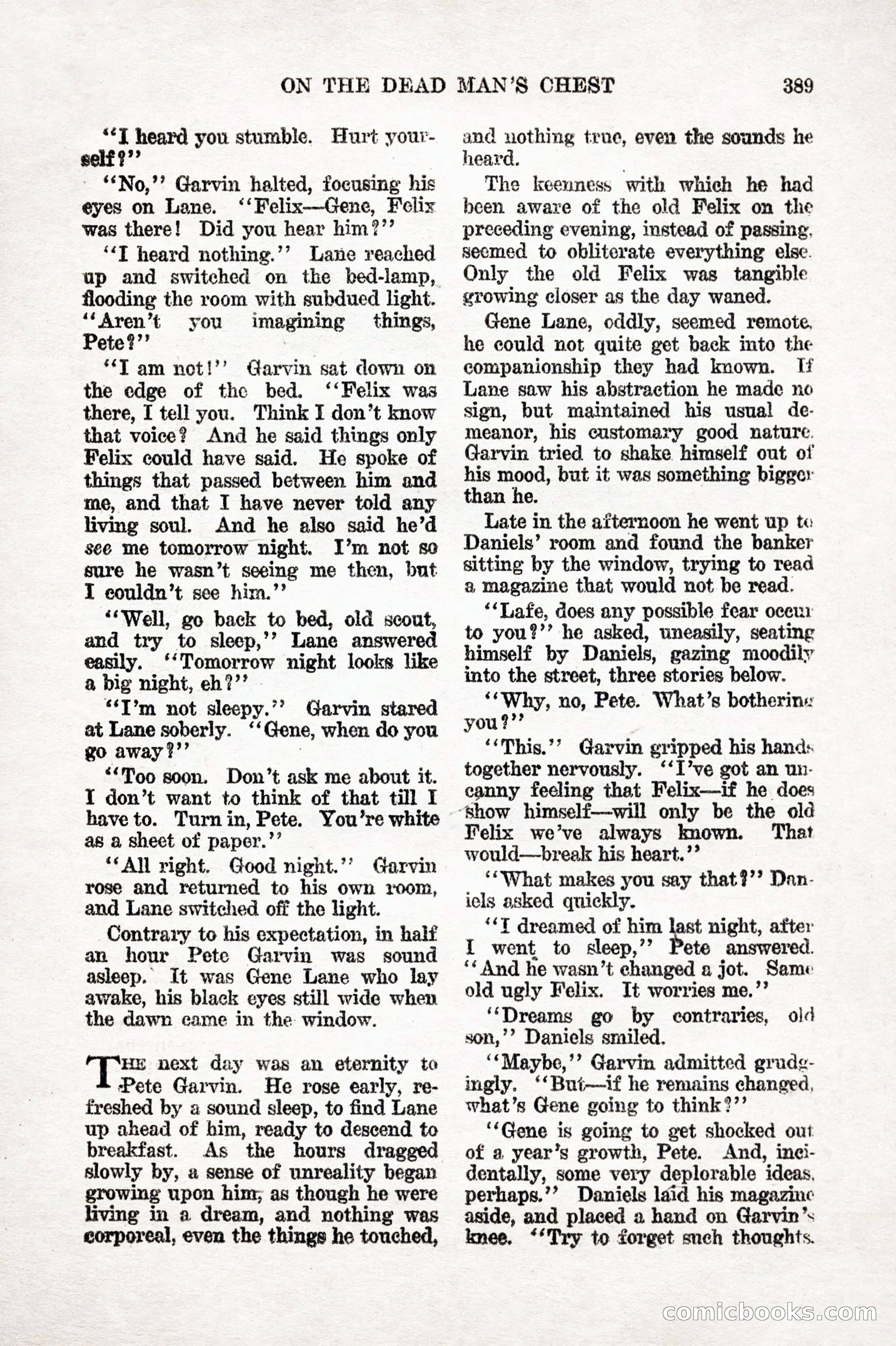 Weird Tales, Vol. 7, No. 3 — page 103 of 148