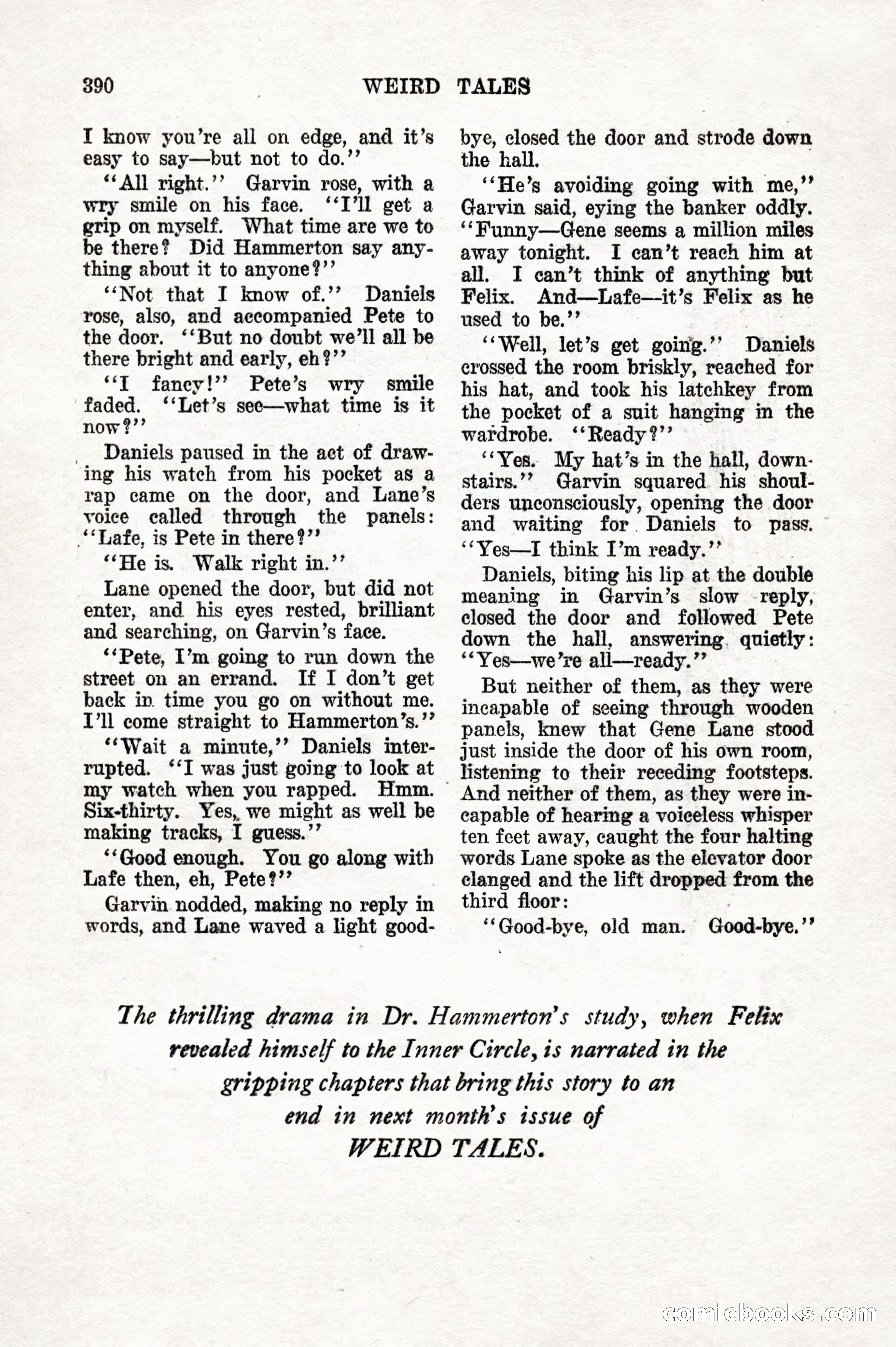 Weird Tales, Vol. 7, No. 3 — page 104 of 148