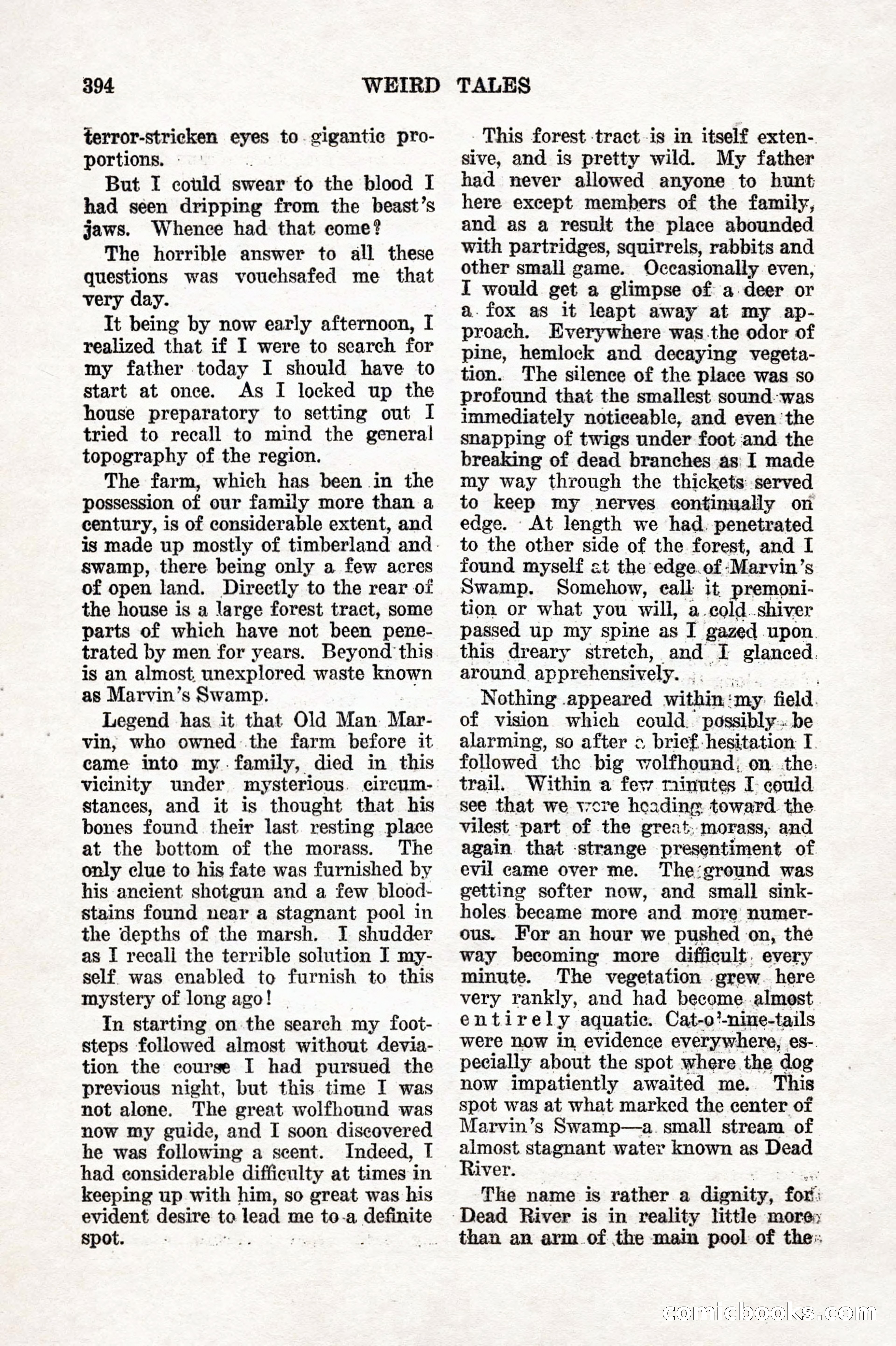 Weird Tales, Vol. 7, No. 3 — page 108 of 148