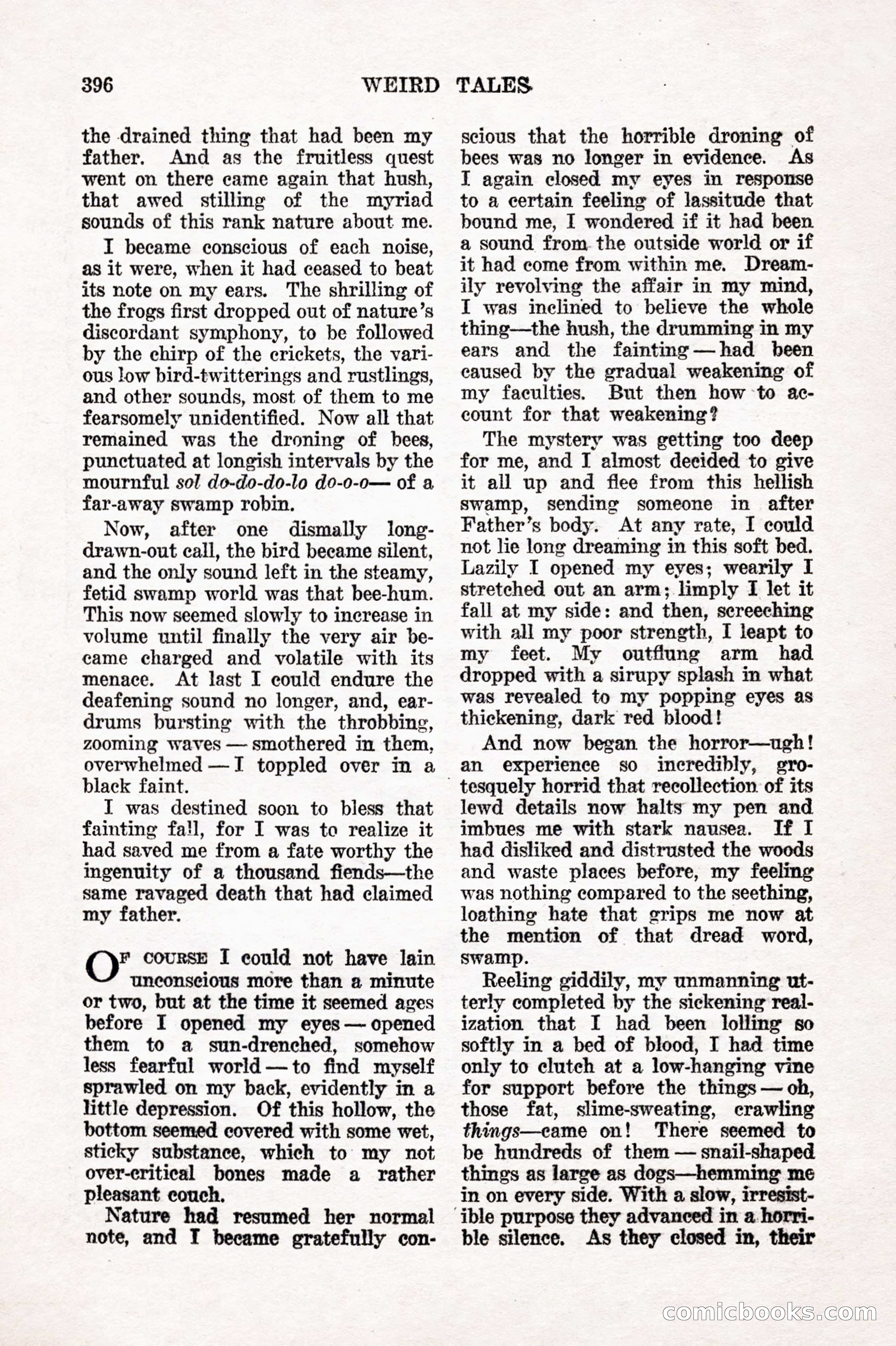 Weird Tales, Vol. 7, No. 3 — page 110 of 148