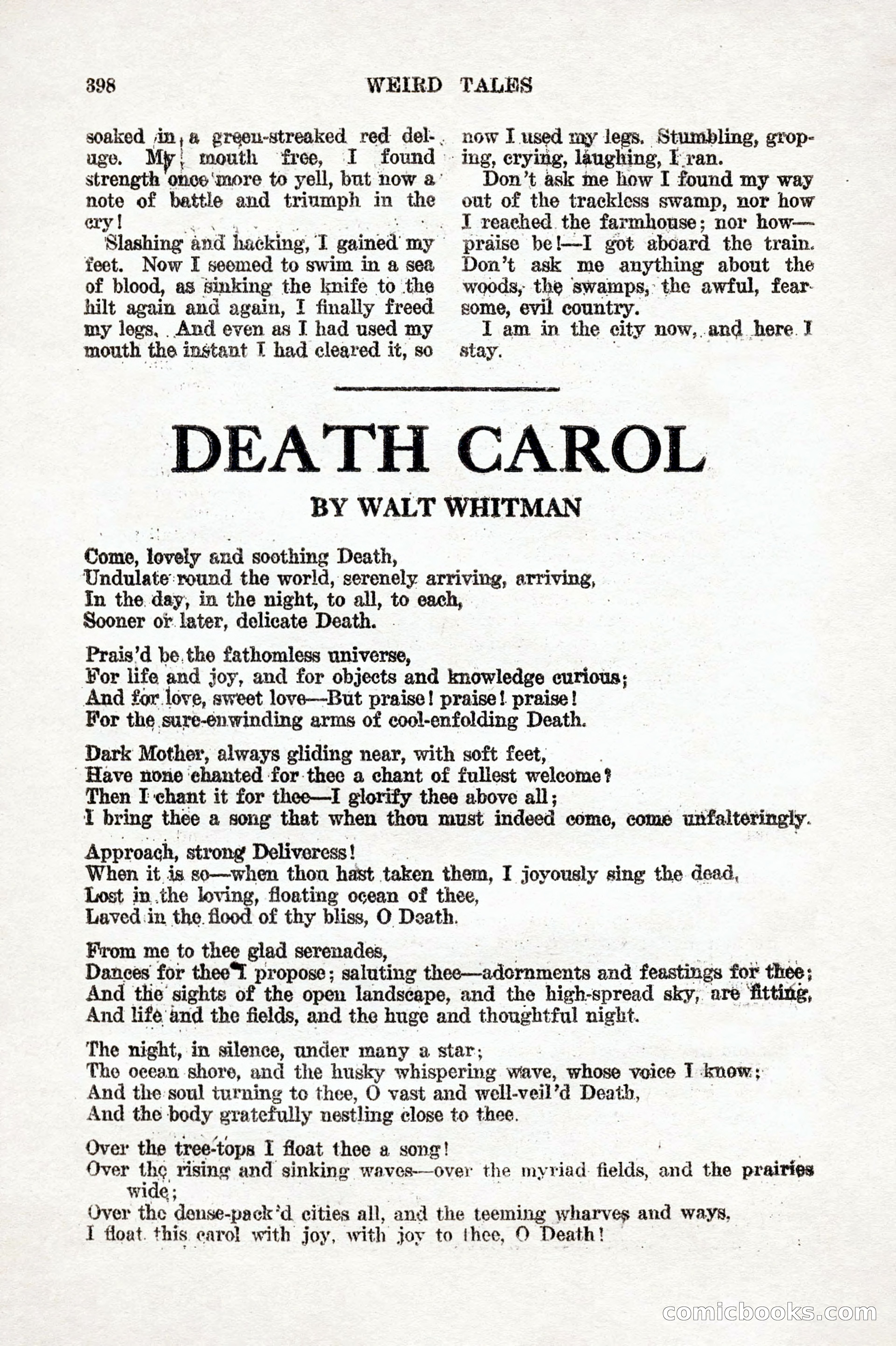 Weird Tales, Vol. 7, No. 3 — page 112 of 148