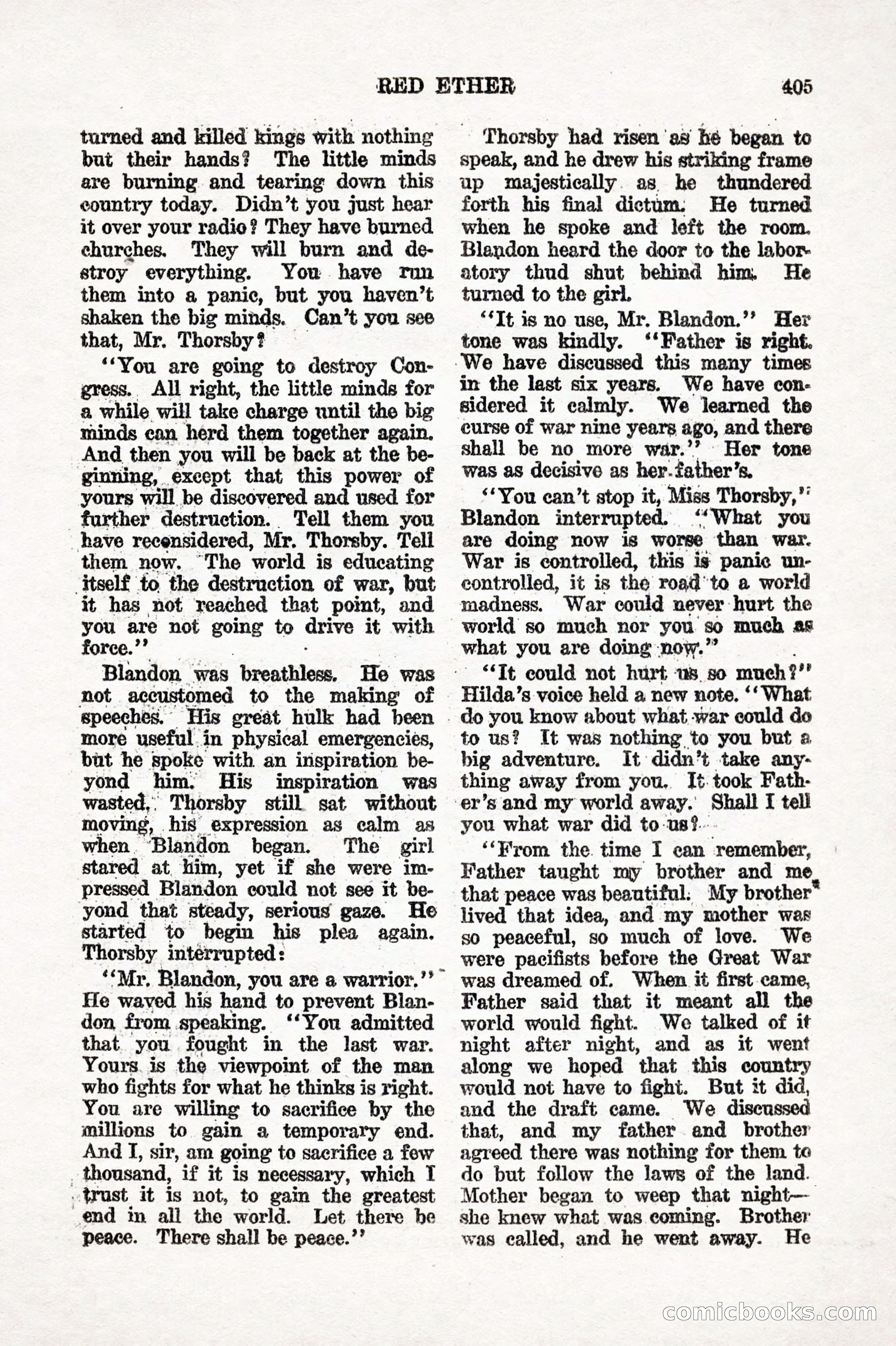 Weird Tales, Vol. 7, No. 3 — page 119 of 148