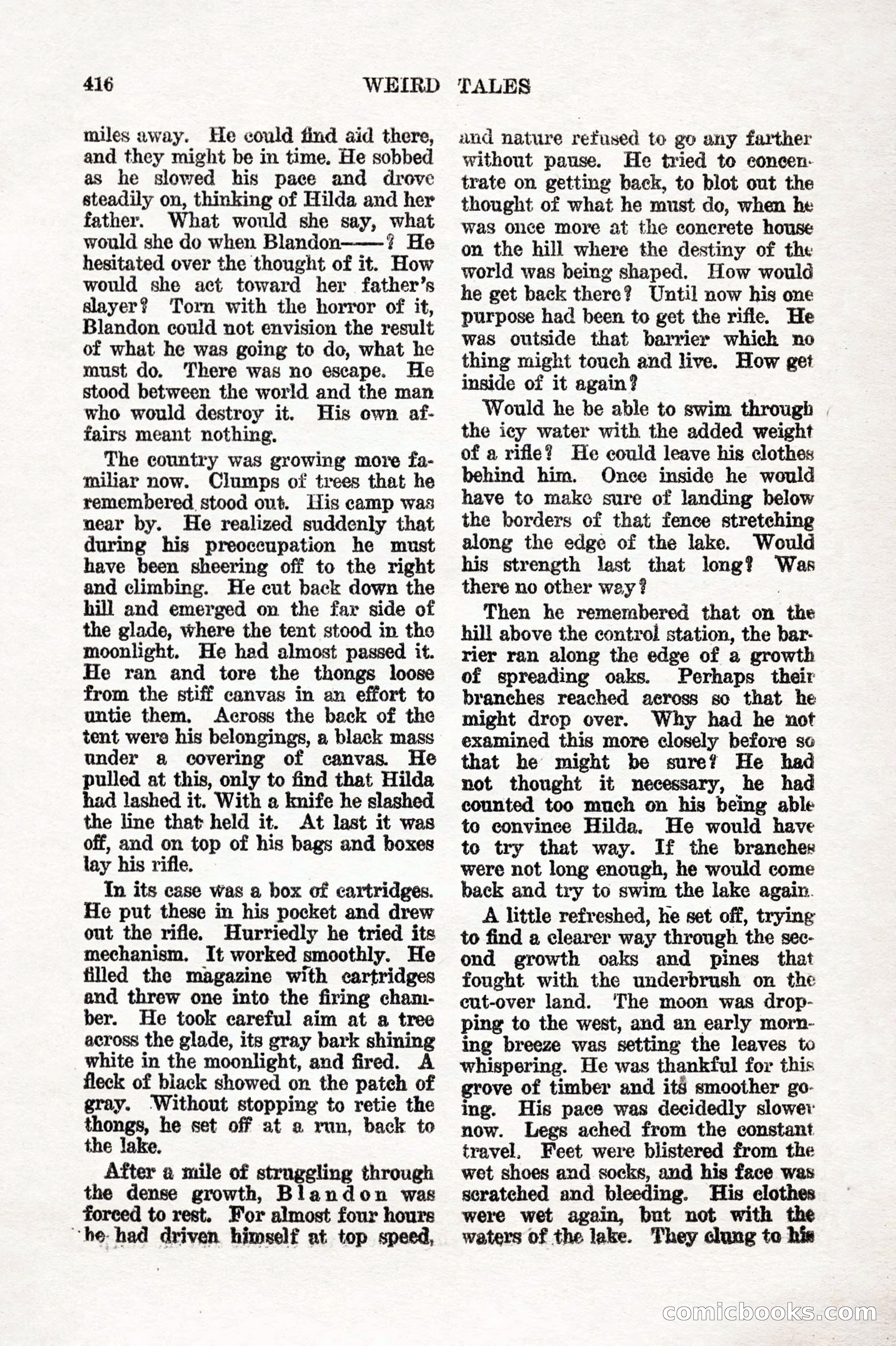 Weird Tales, Vol. 7, No. 3 — page 130 of 148