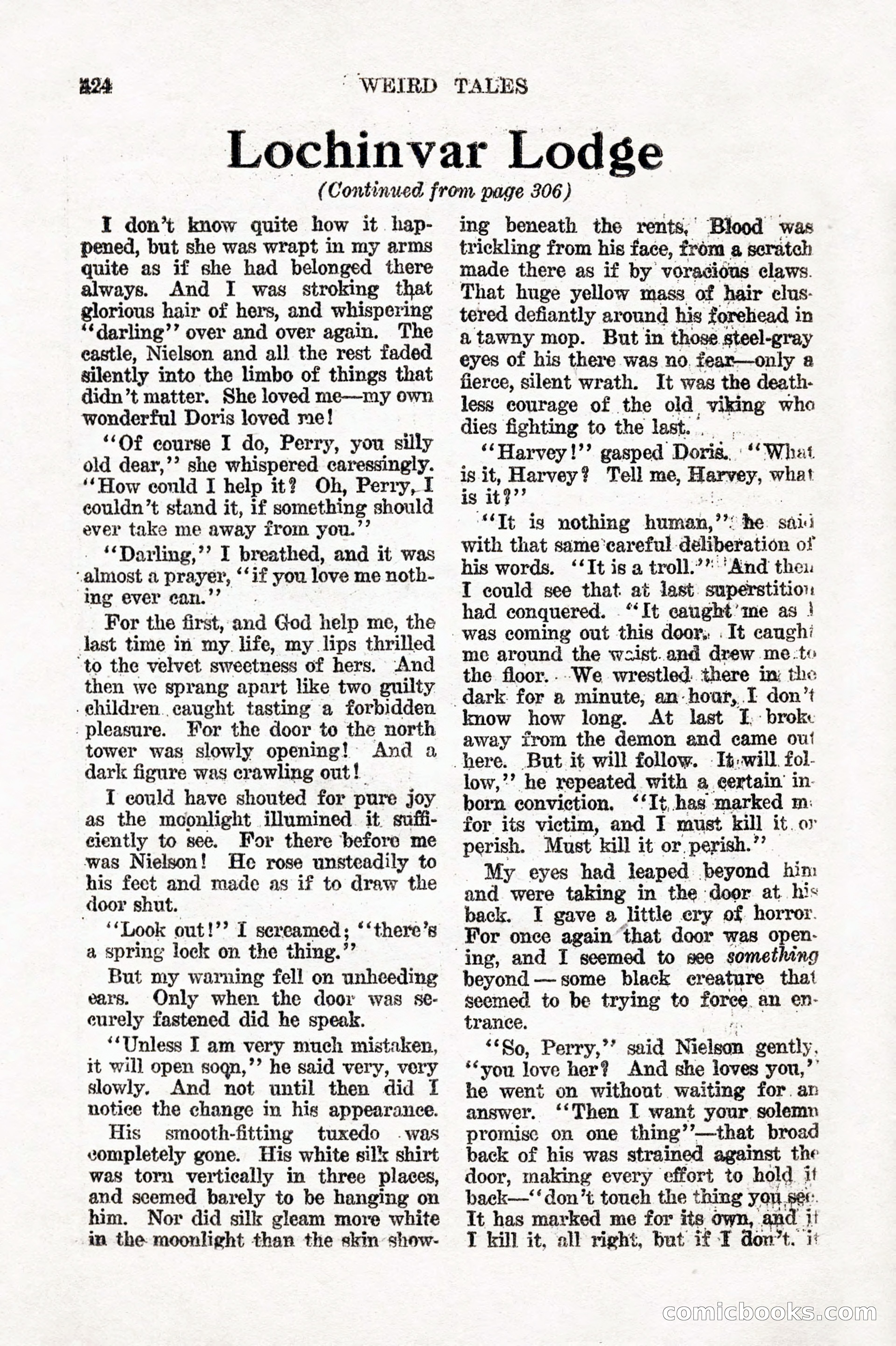 Weird Tales, Vol. 7, No. 3 — page 138 of 148