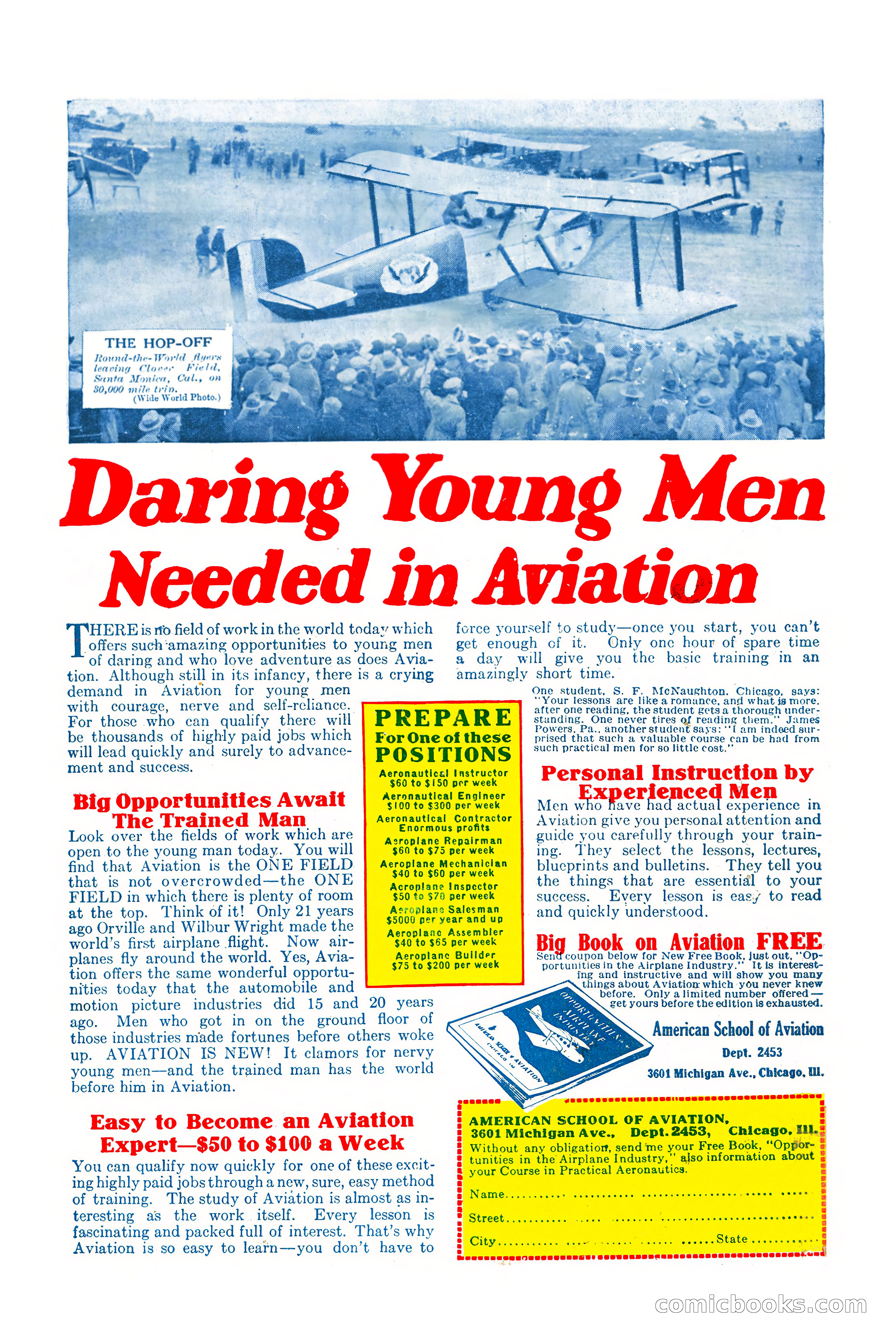Weird Tales, Vol. 7, No. 3 — page 148 of 148