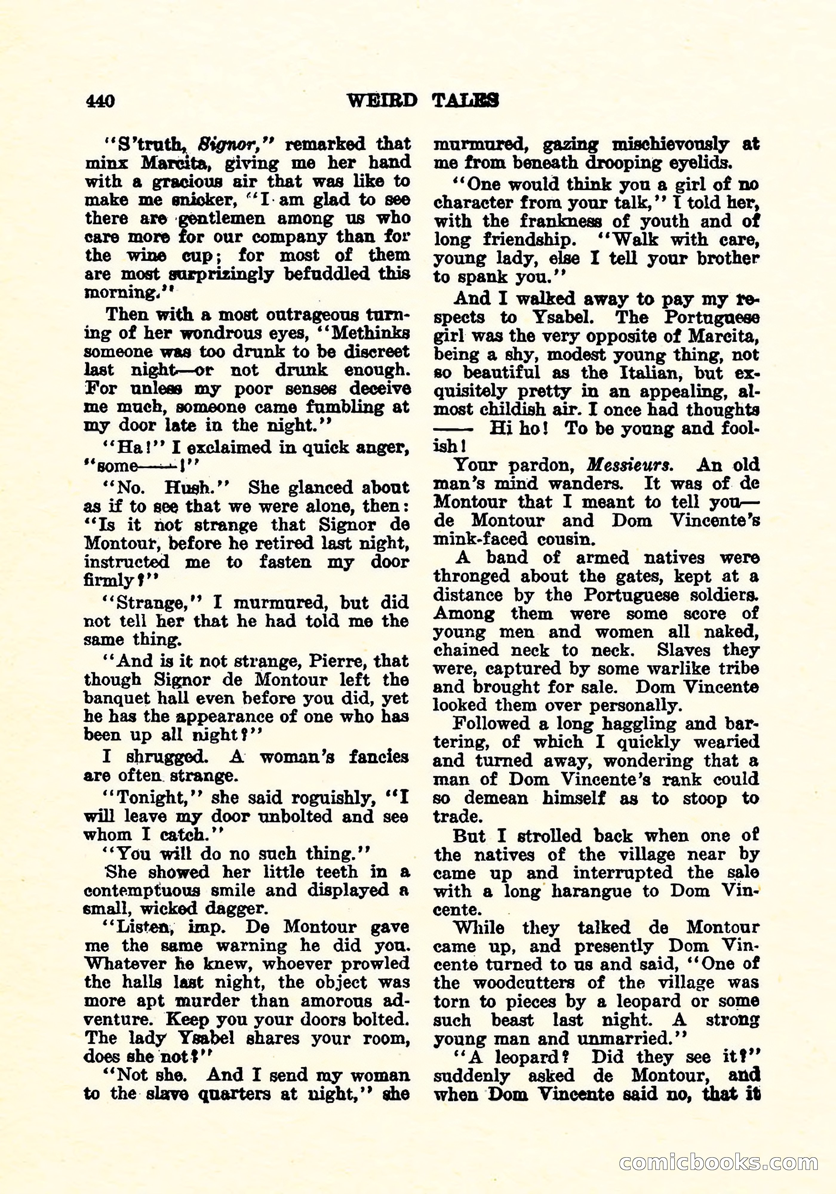 Weird Tales, April 1926 — page 9 of 146