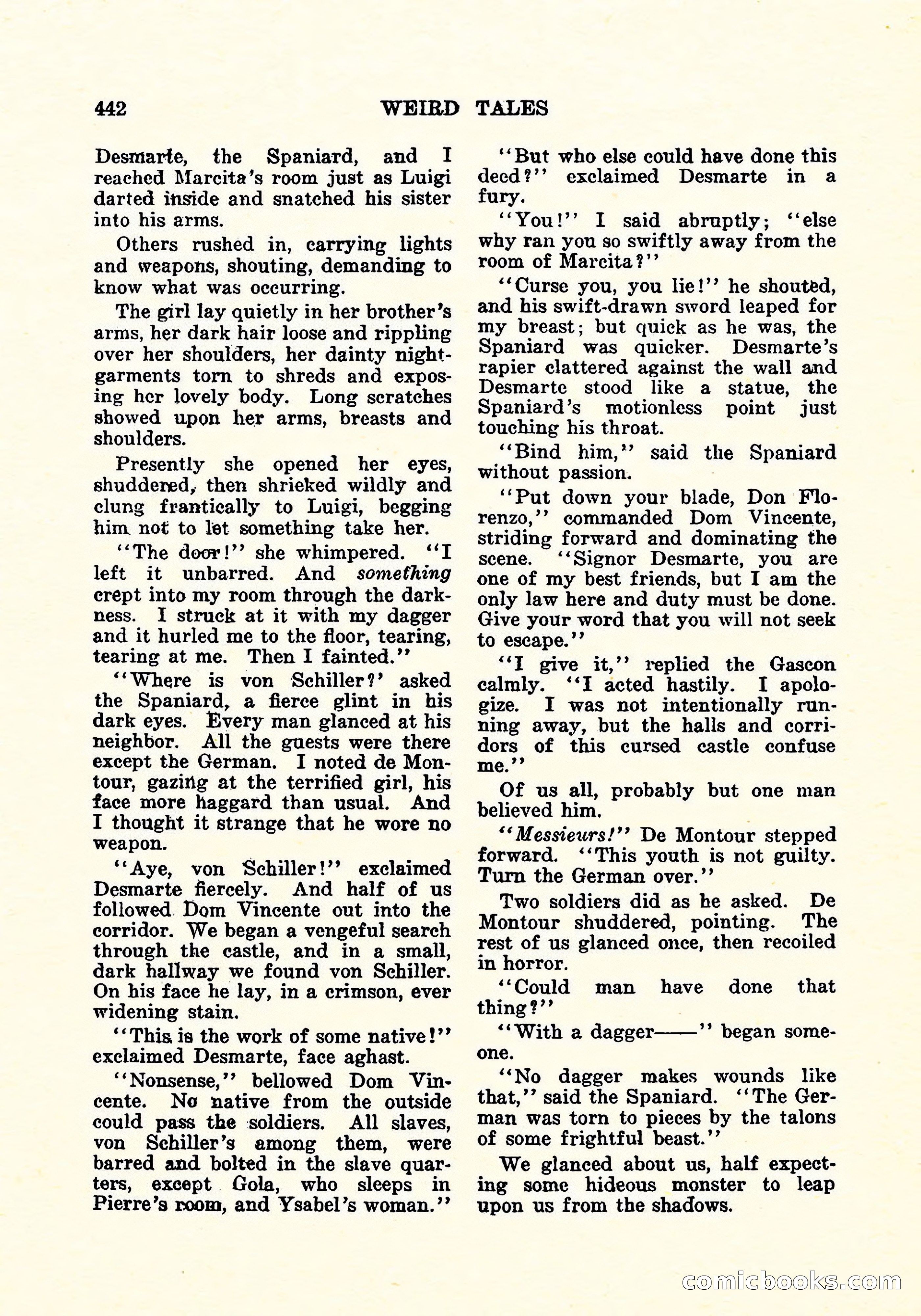 Weird Tales, April 1926 — page 11 of 146