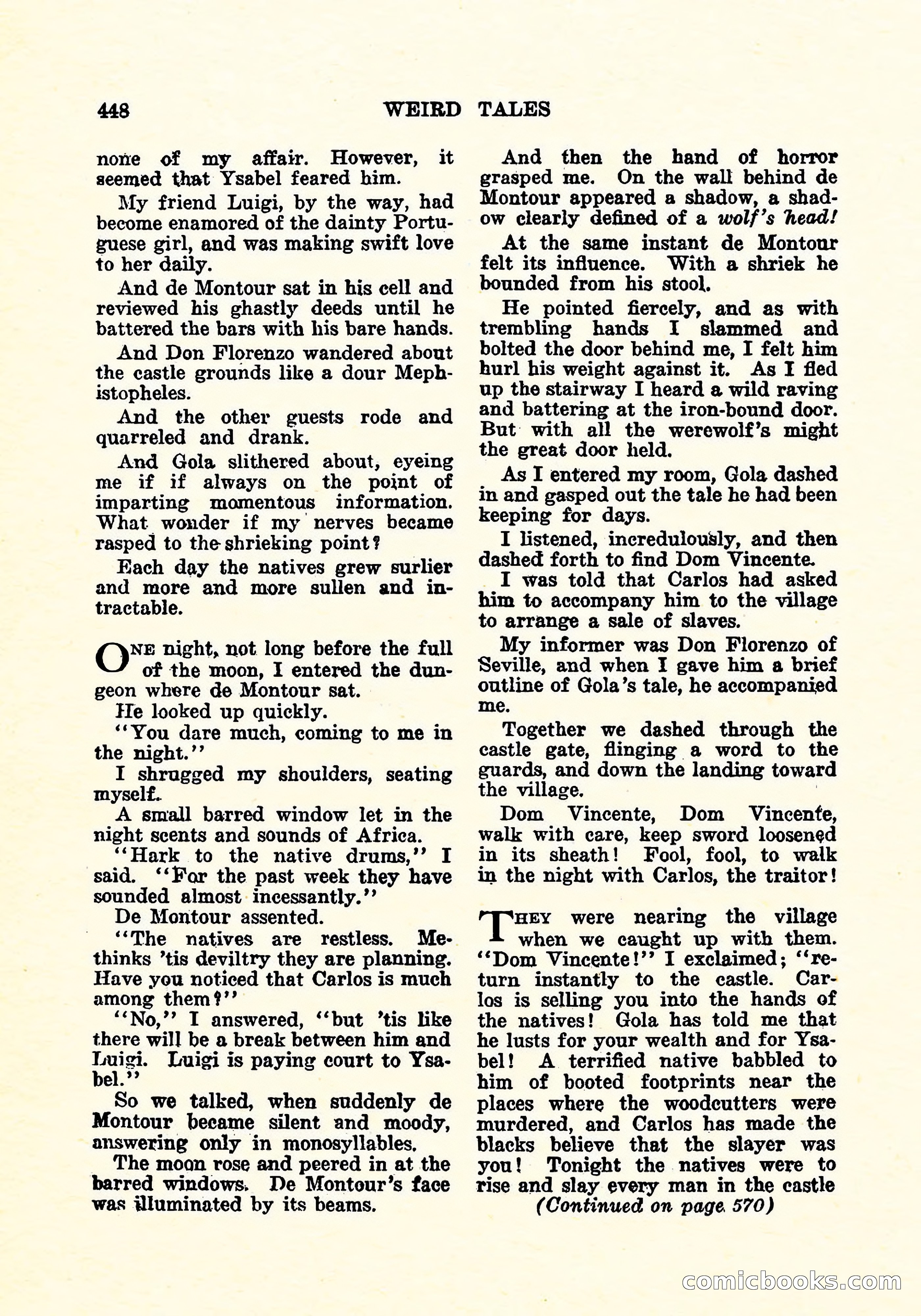 Weird Tales, April 1926 — page 17 of 146