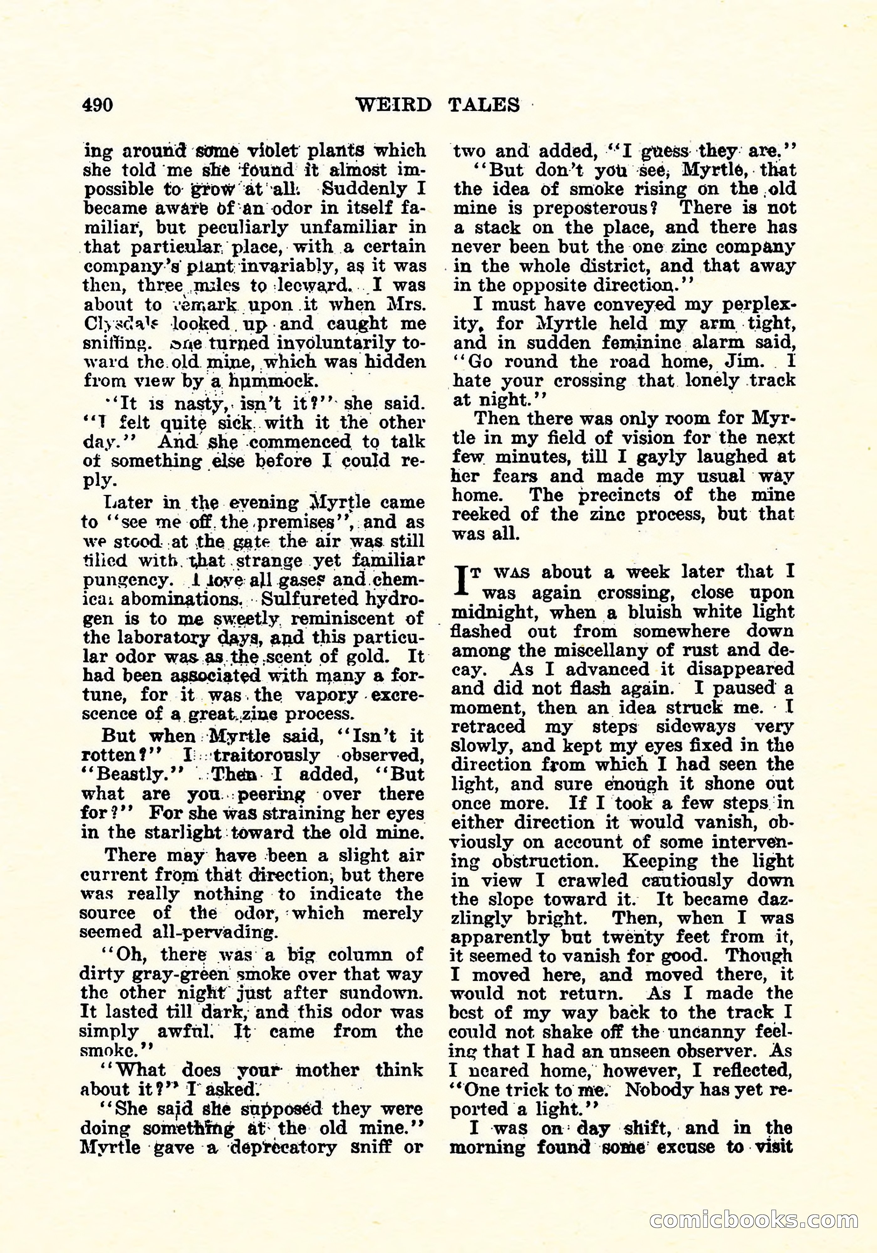 Weird Tales, April 1926 — page 59 of 146