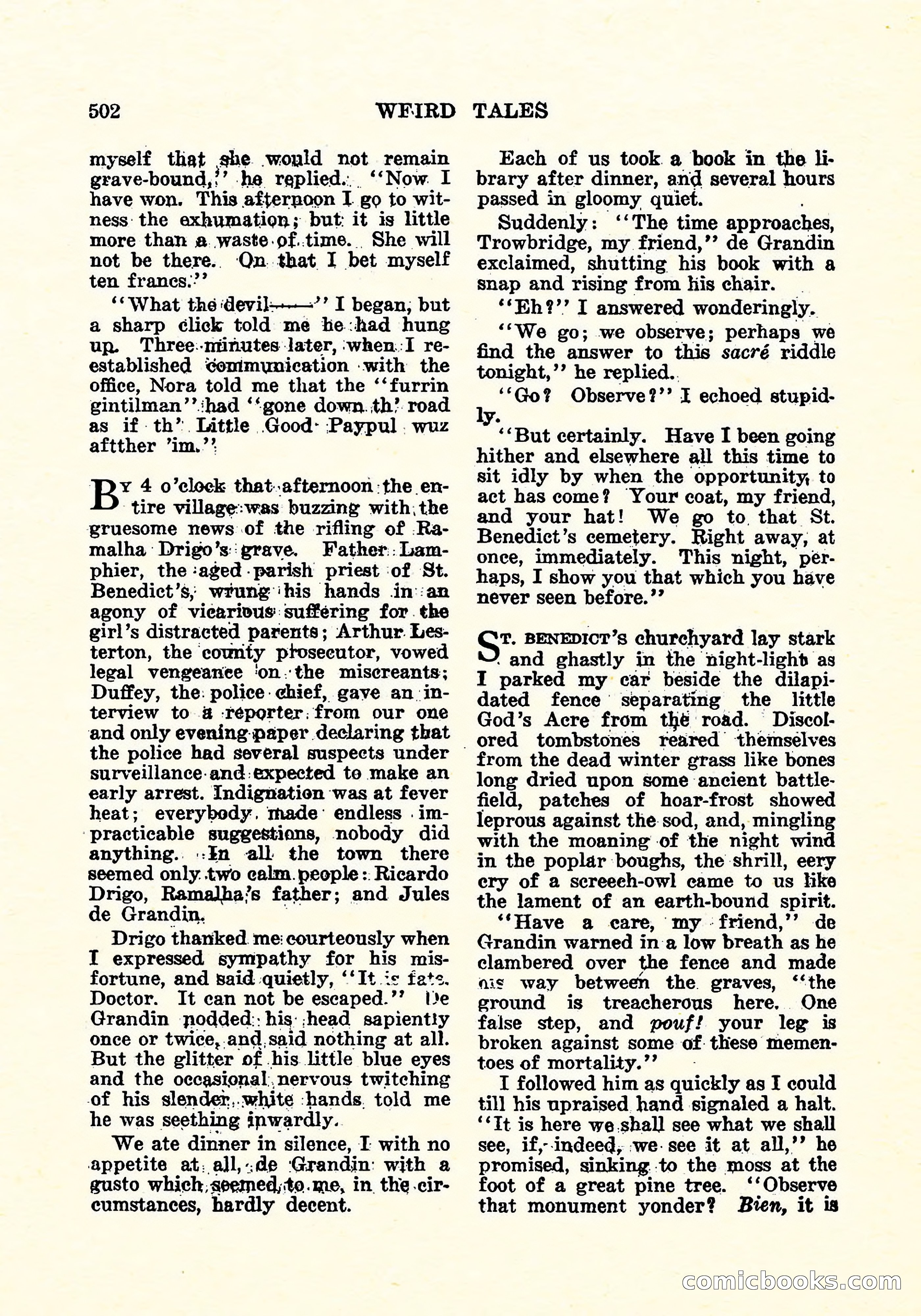 Weird Tales, April 1926 — page 71 of 146