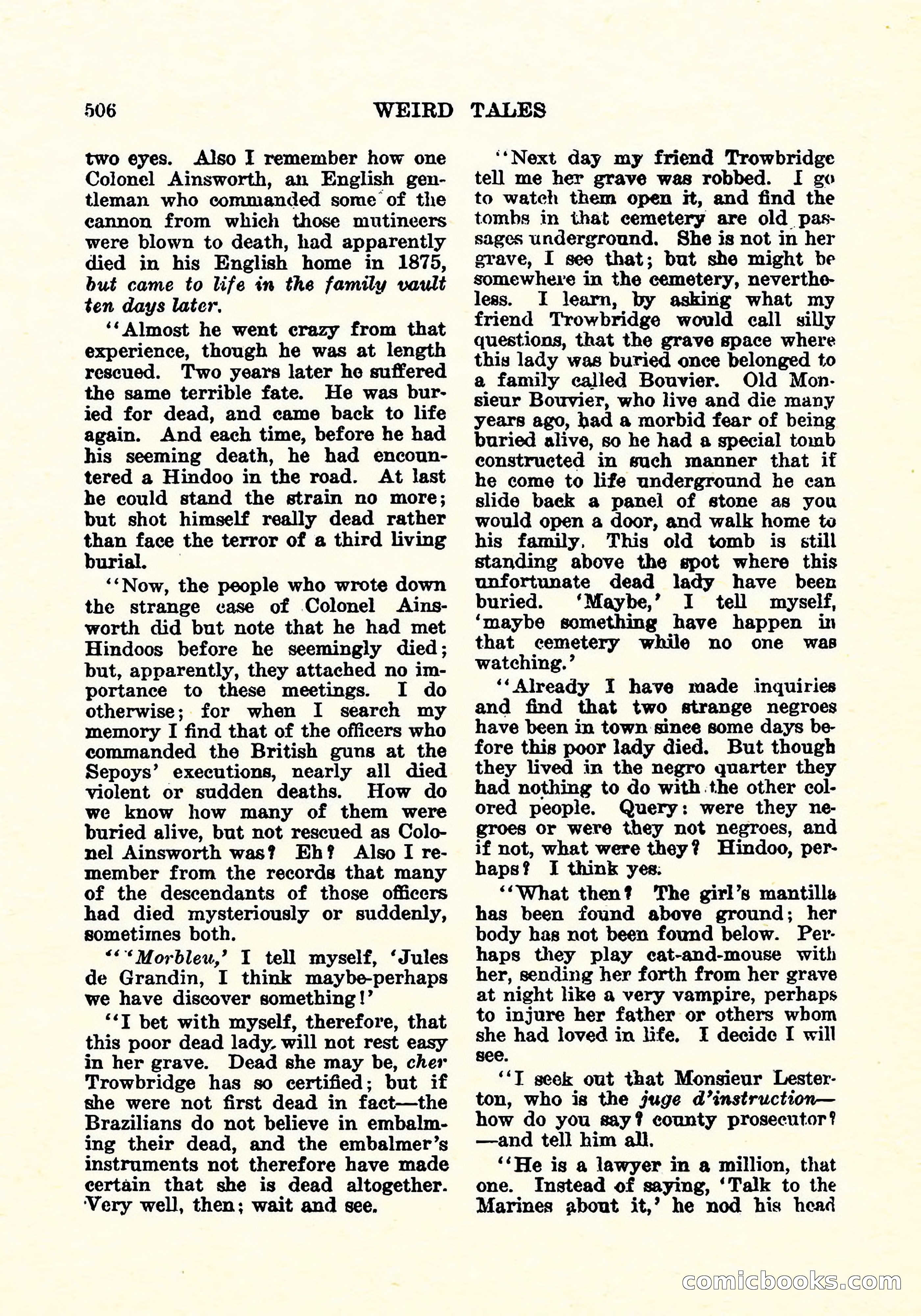 Weird Tales, April 1926 — page 75 of 146