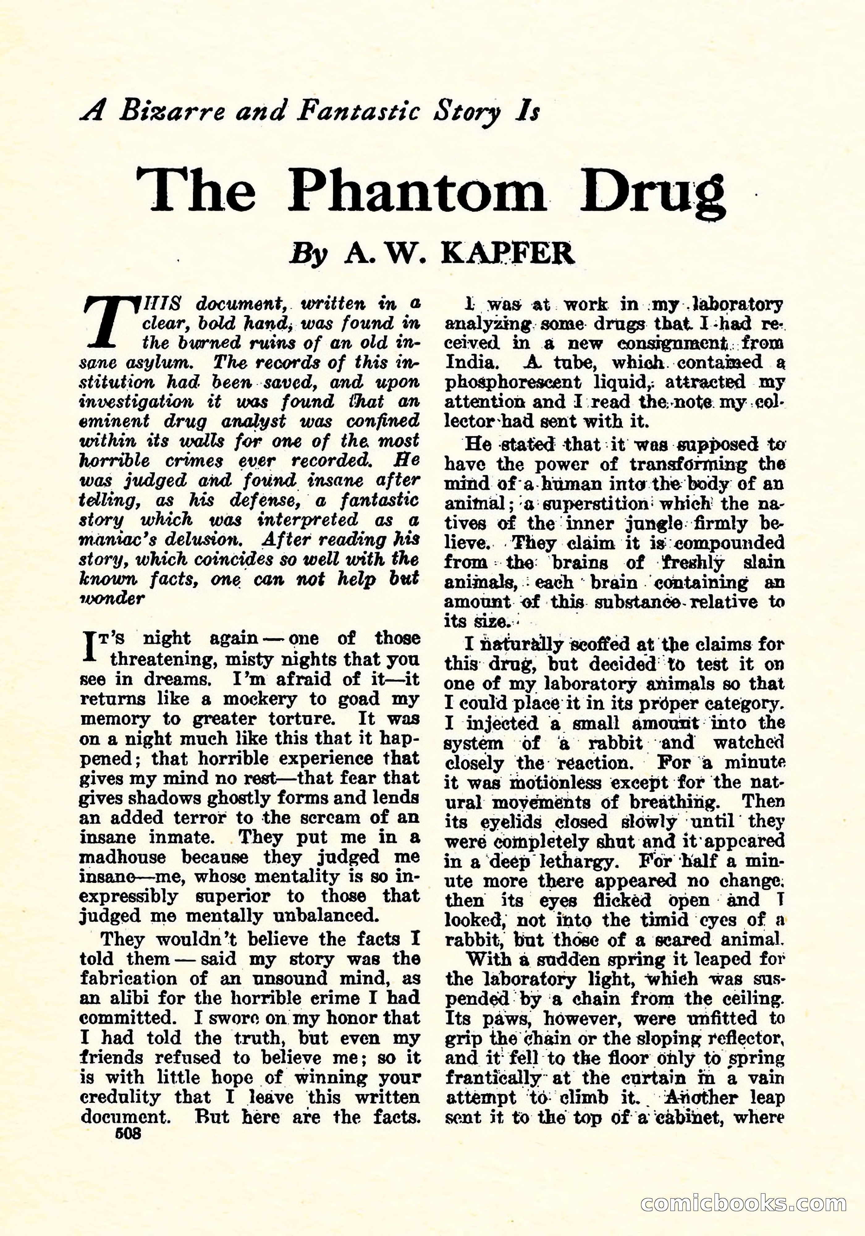 Weird Tales, April 1926 — page 77 of 146