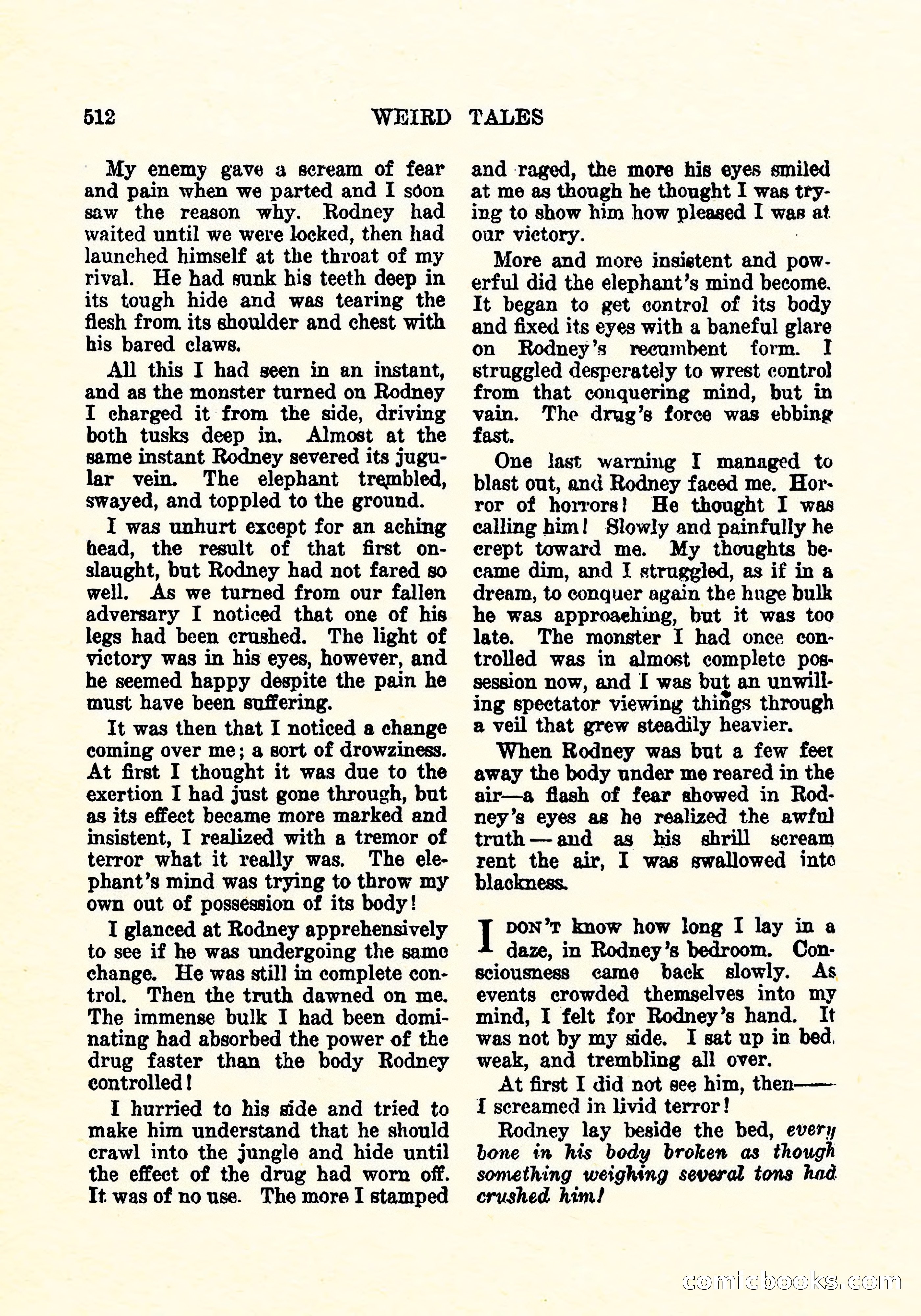 Weird Tales, April 1926 — page 81 of 146