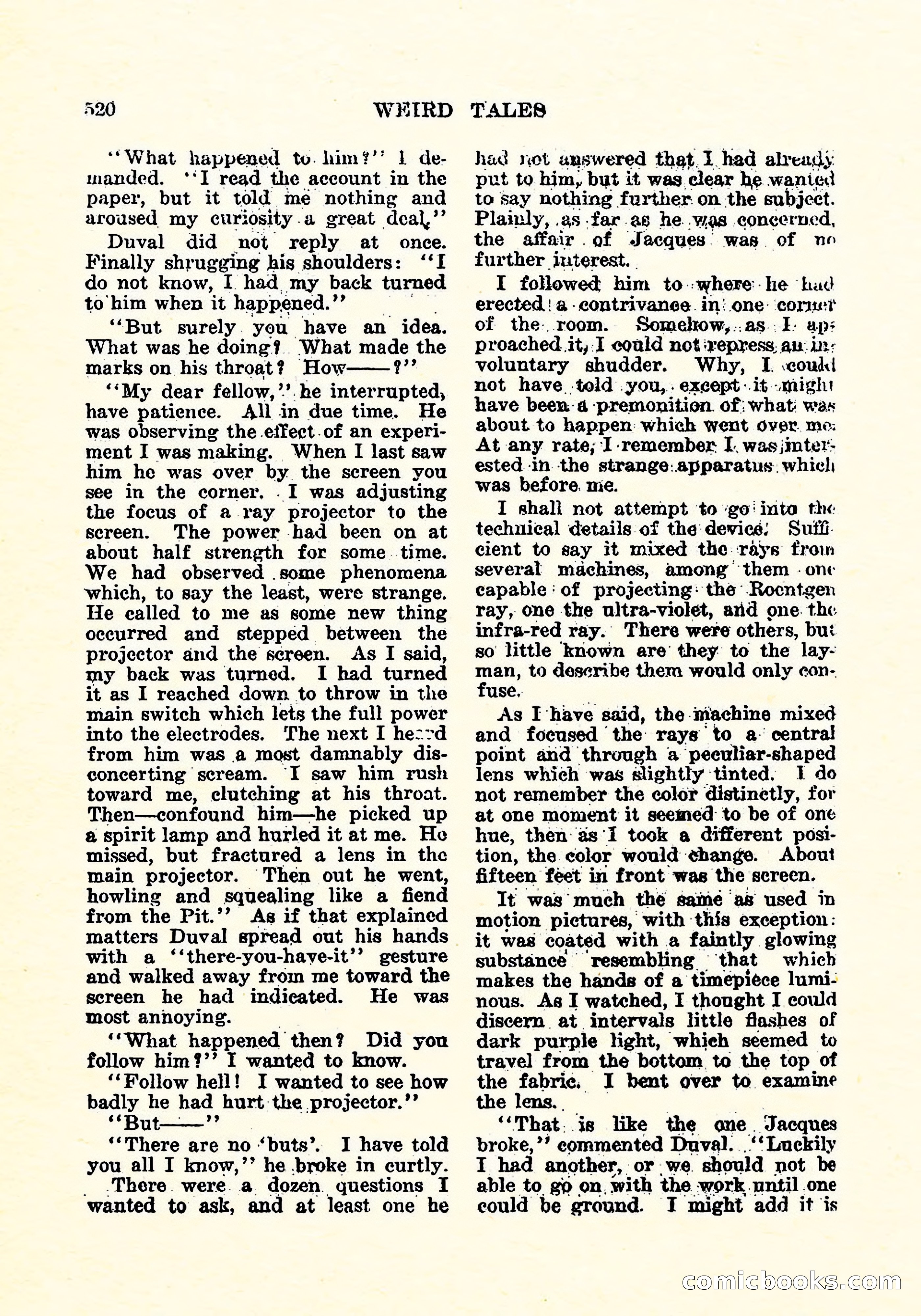 Weird Tales, April 1926 — page 89 of 146