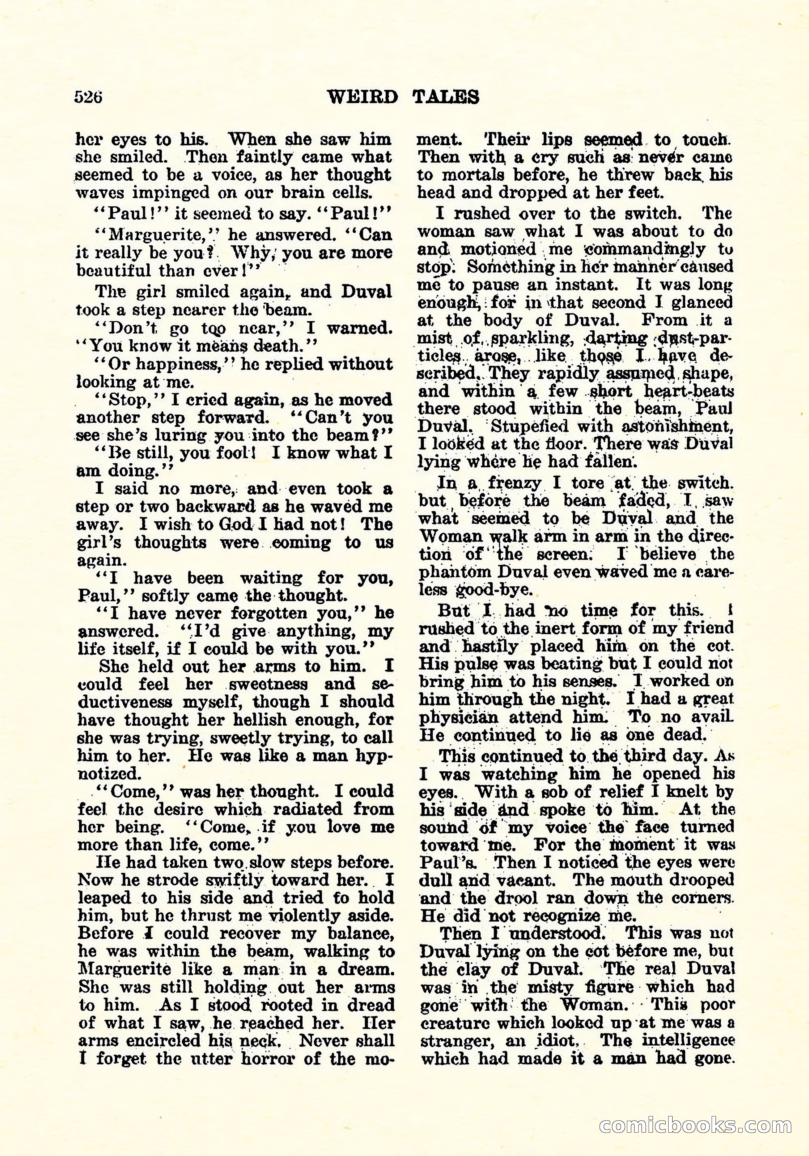 Weird Tales, April 1926 — page 95 of 146
