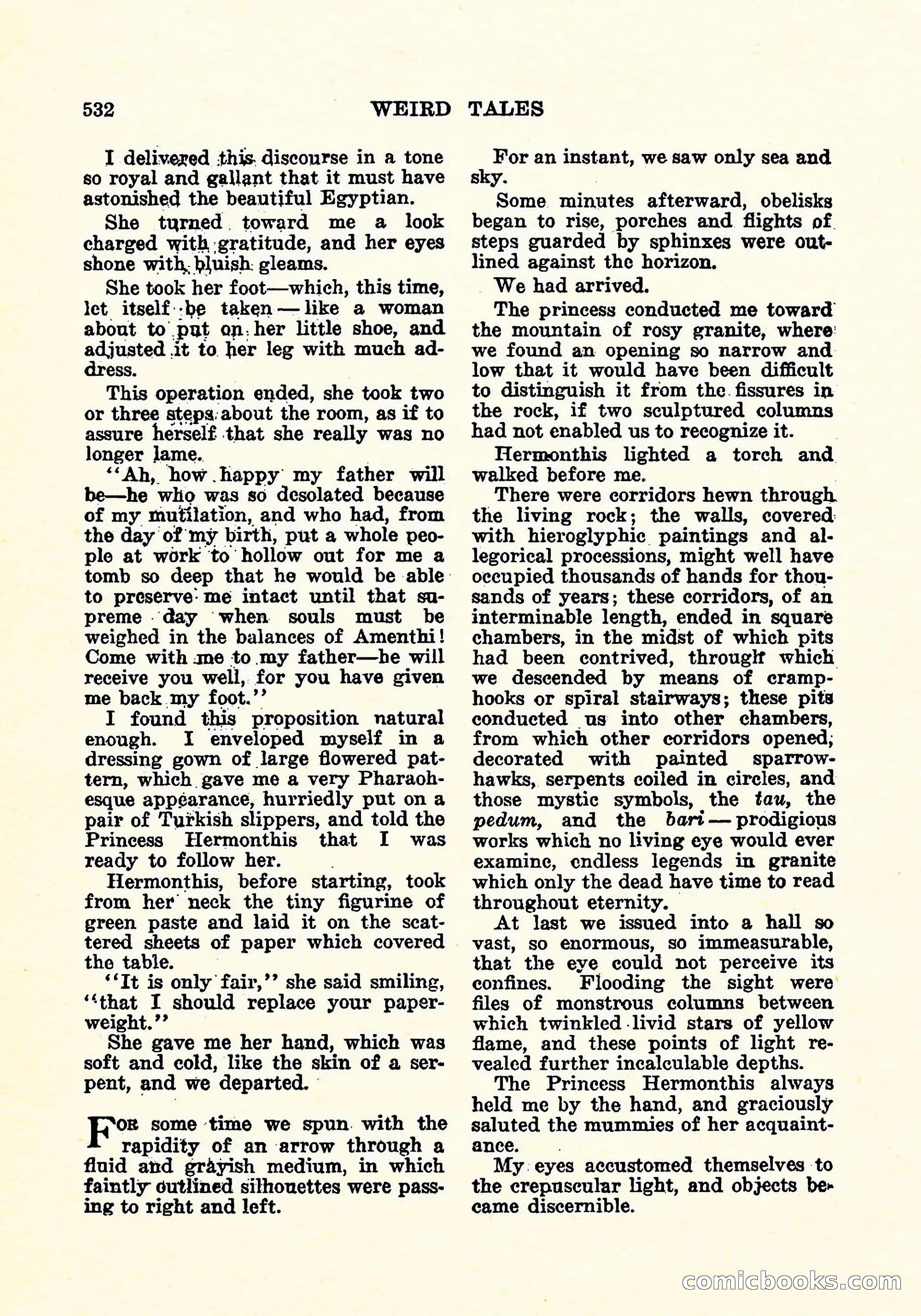 Weird Tales, April 1926 — page 101 of 146