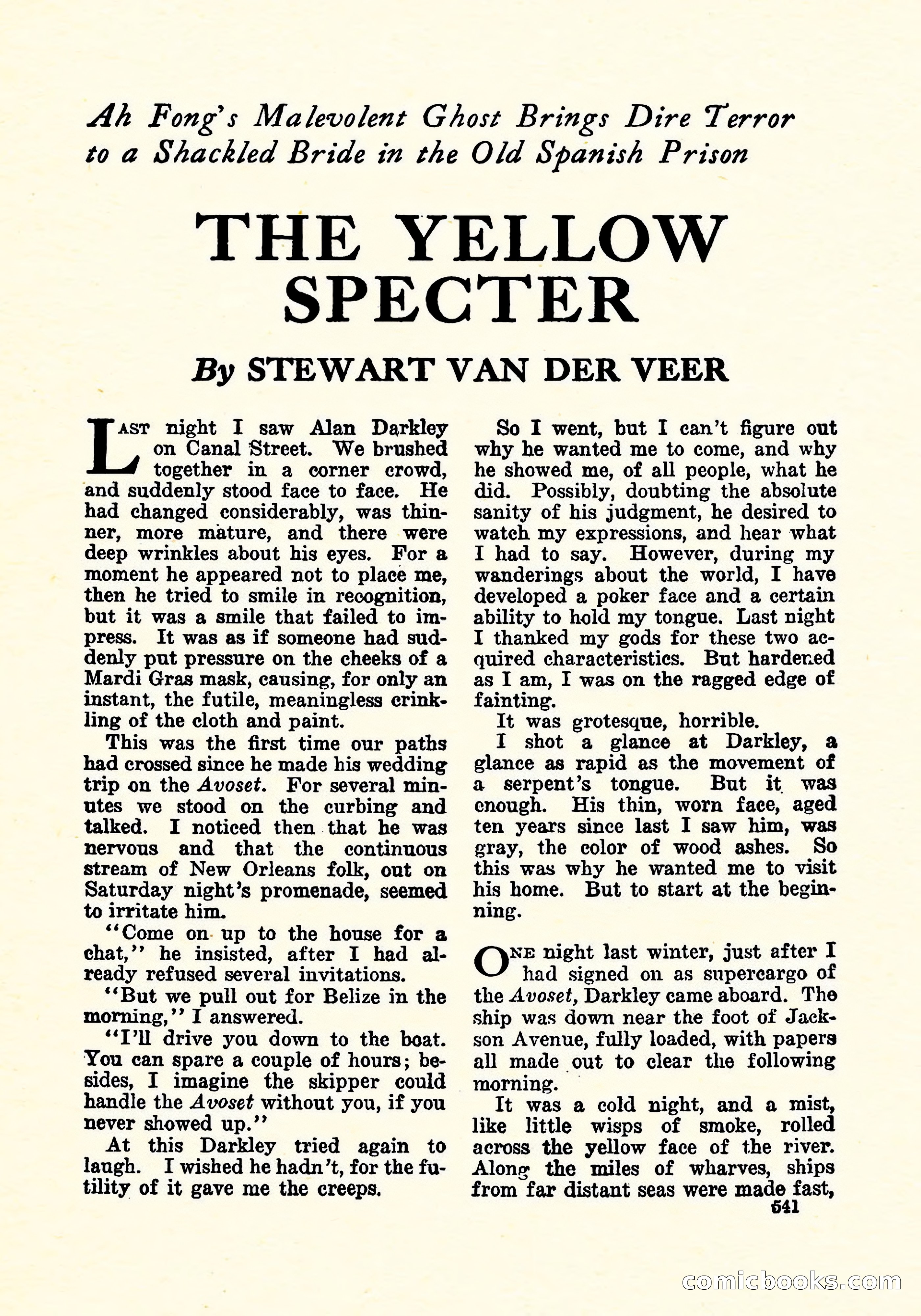 Weird Tales, April 1926 — page 110 of 146