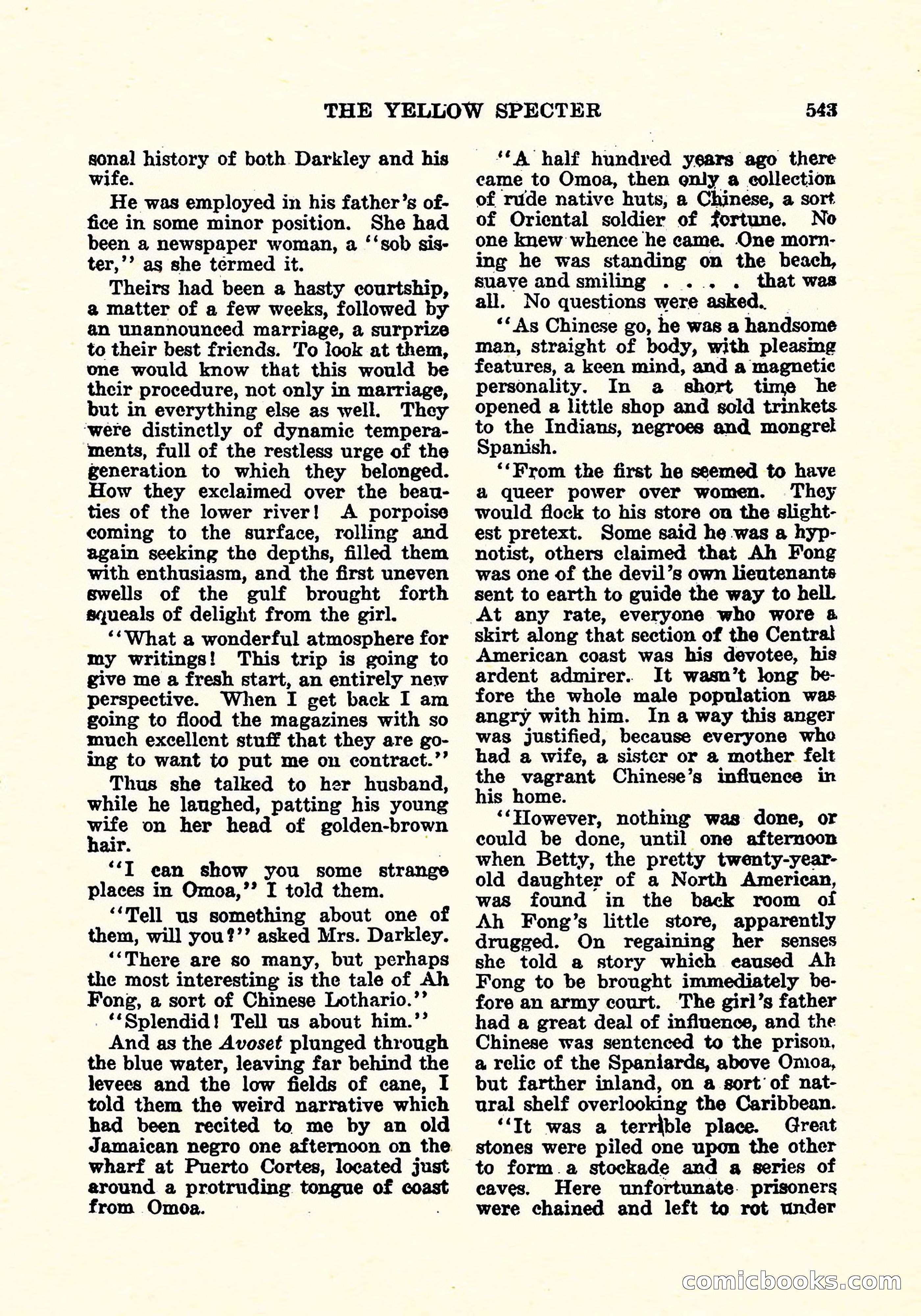 Weird Tales, April 1926 — page 112 of 146
