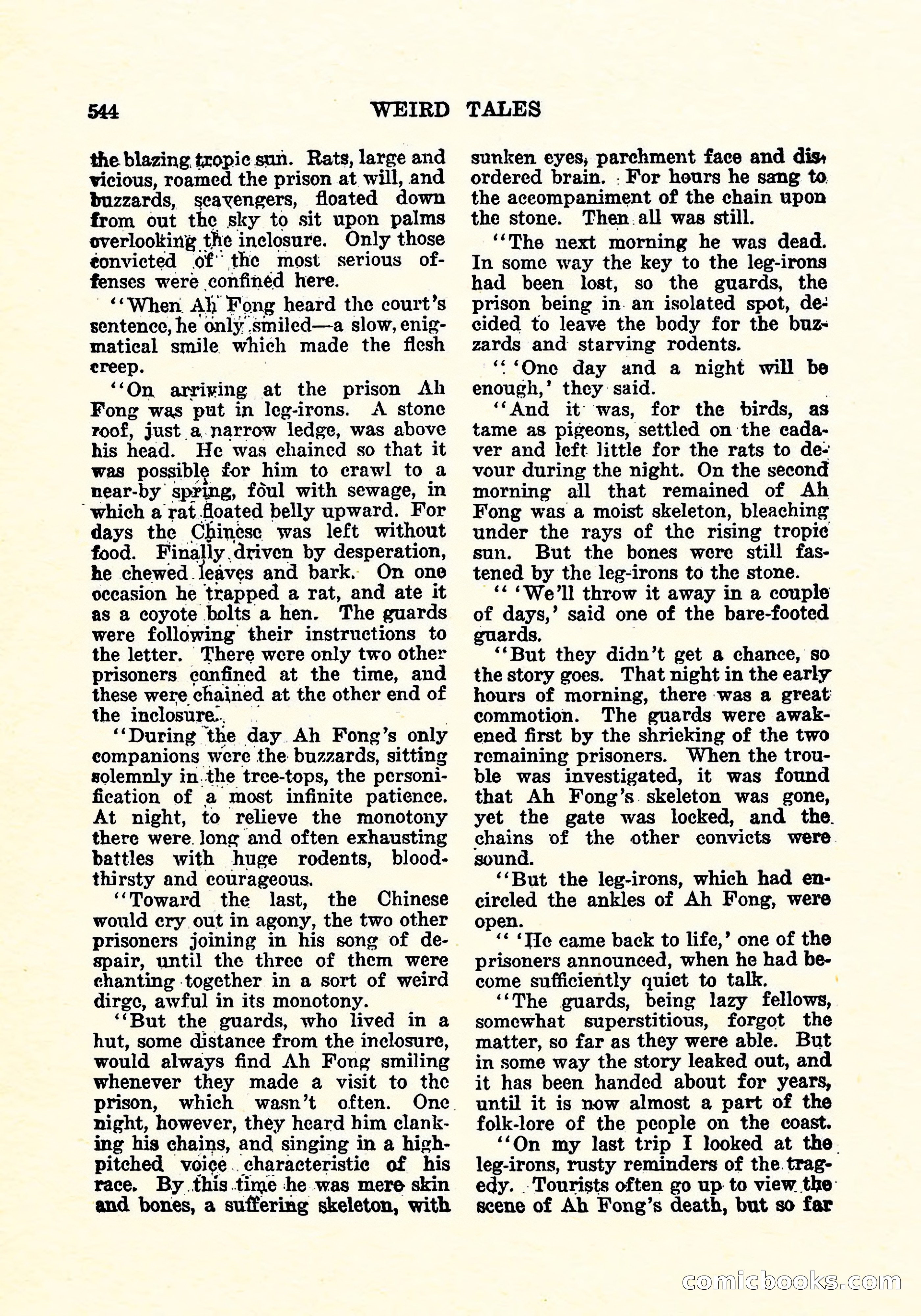 Weird Tales, April 1926 — page 113 of 146