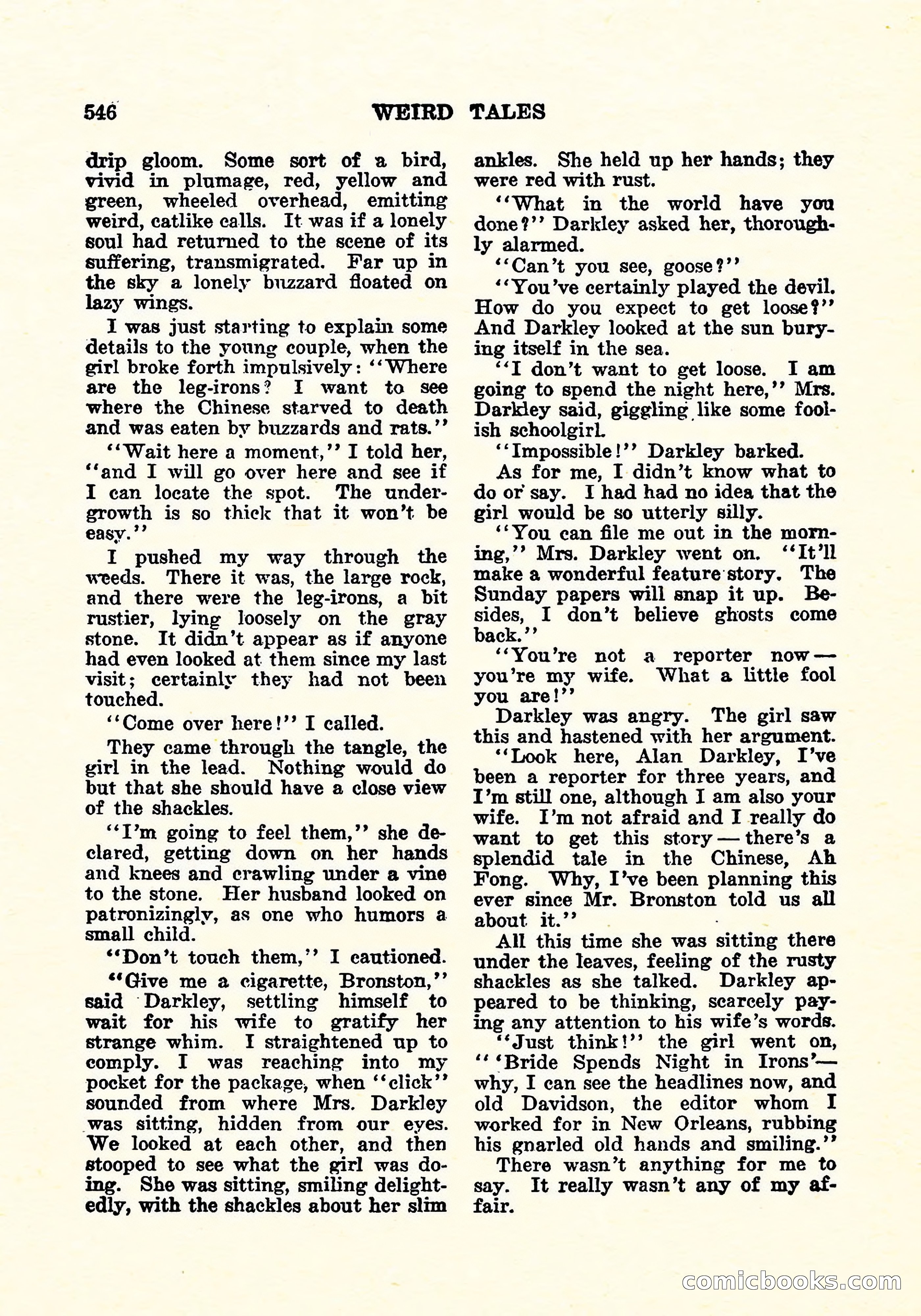Weird Tales, April 1926 — page 115 of 146