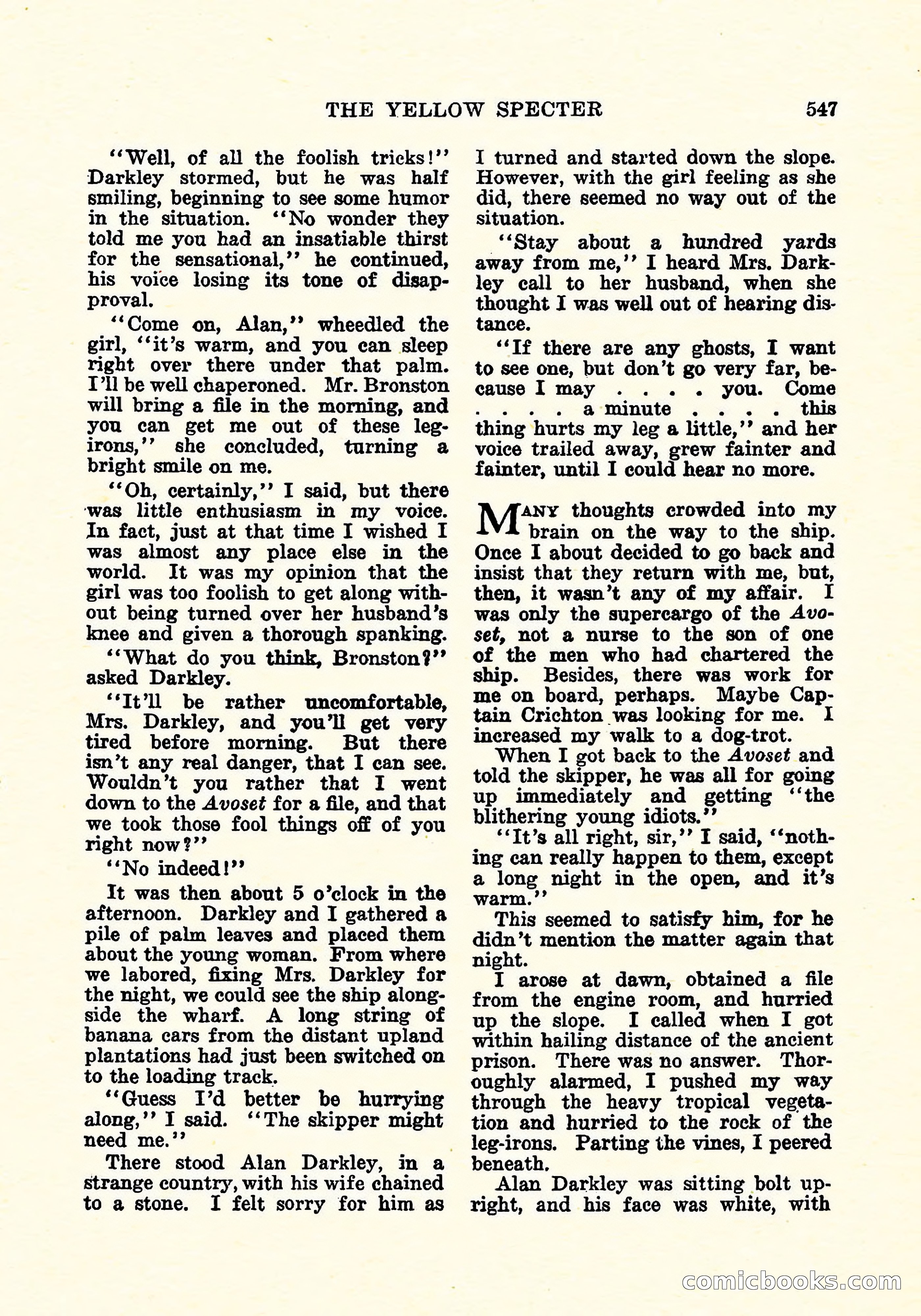 Weird Tales, April 1926 — page 116 of 146