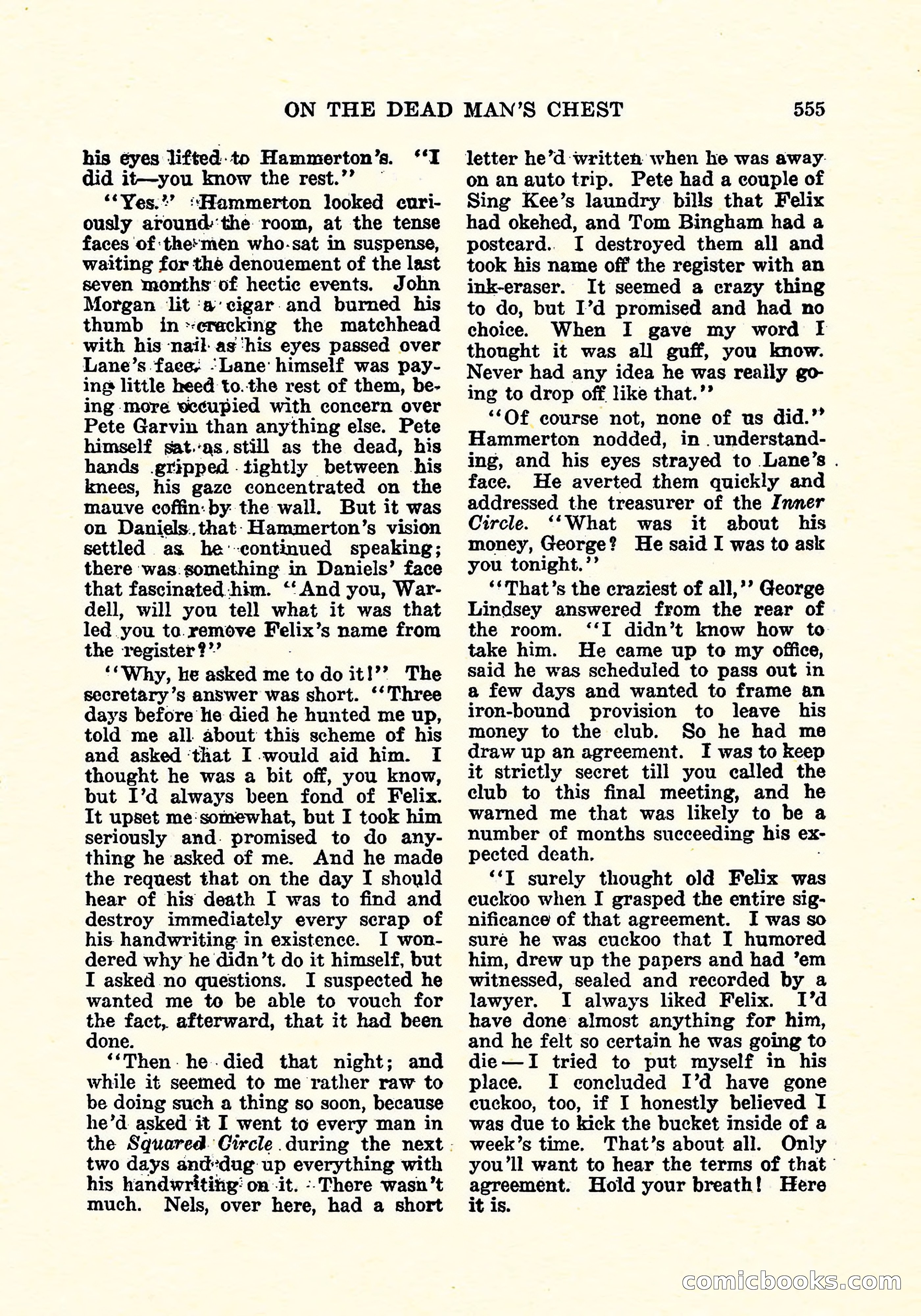 Weird Tales, April 1926 — page 124 of 146