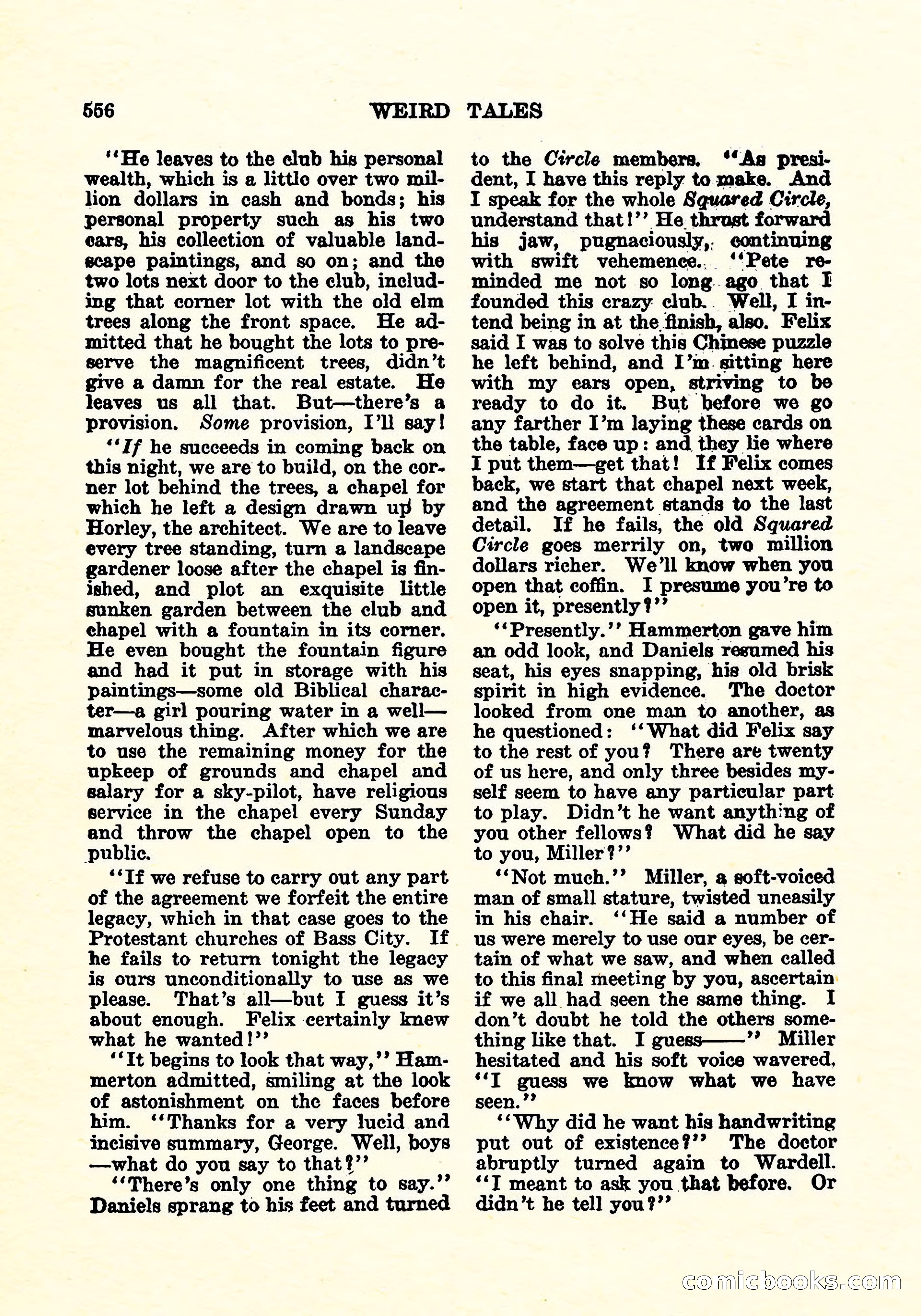Weird Tales, April 1926 — page 125 of 146