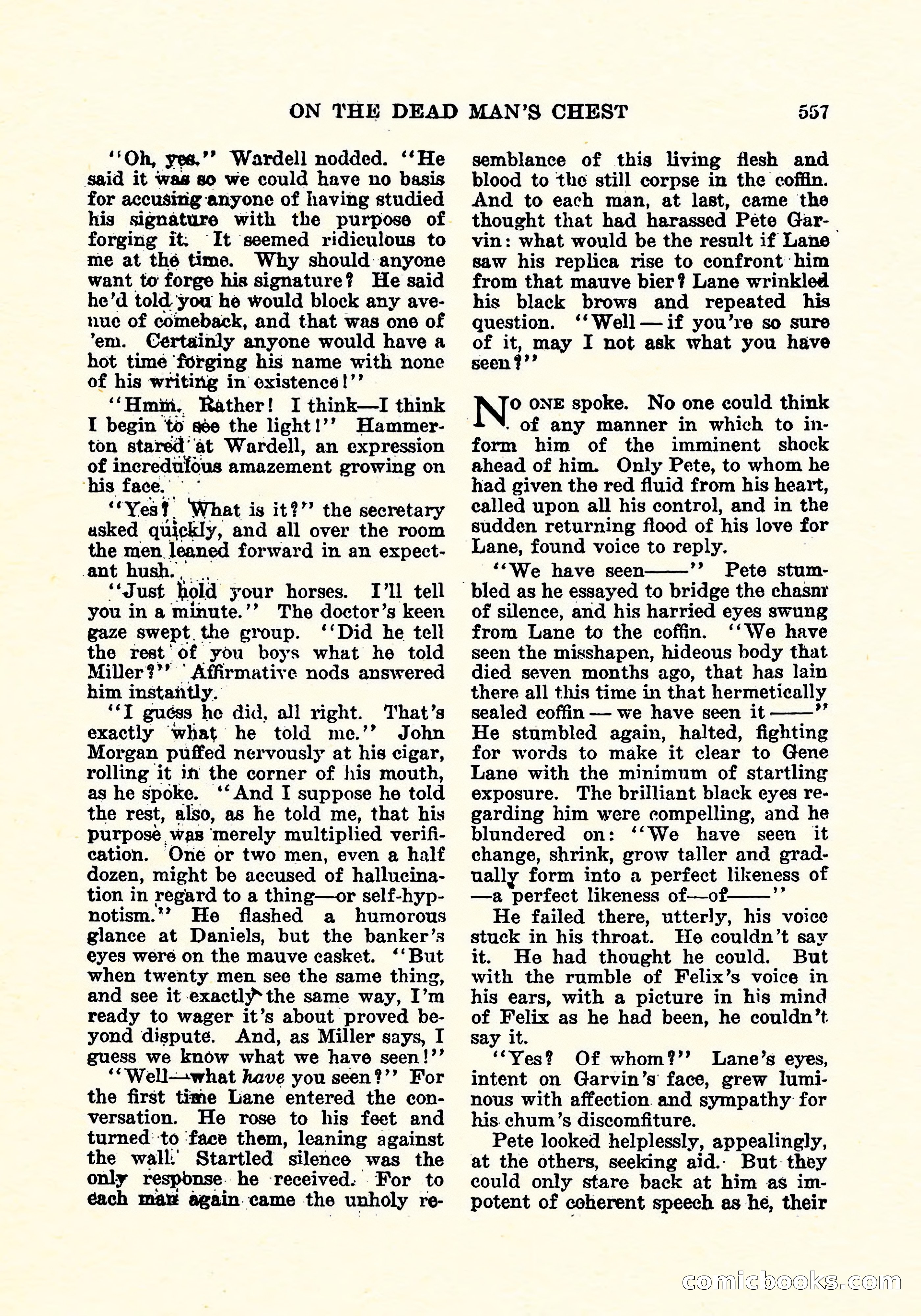 Weird Tales, April 1926 — page 126 of 146