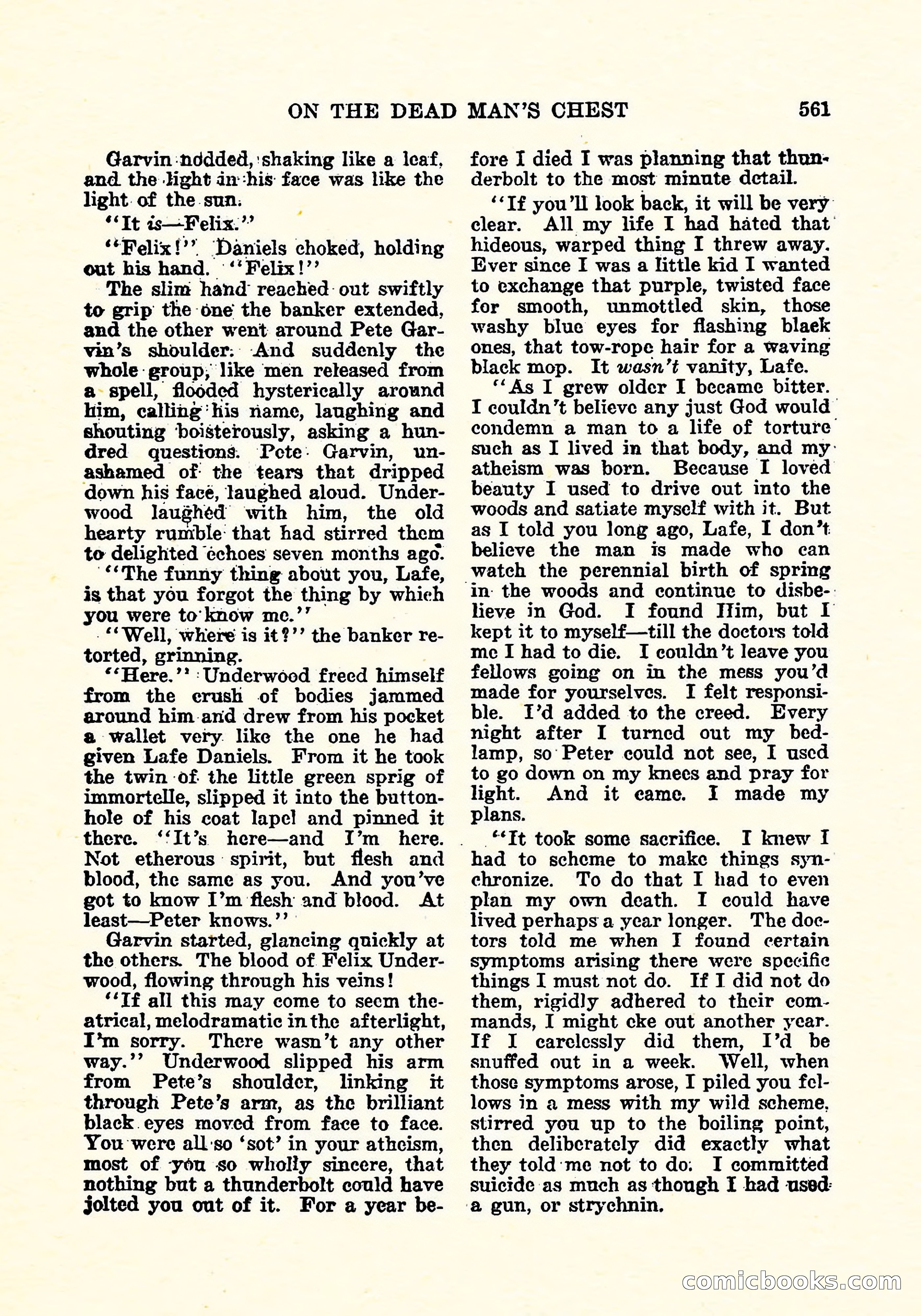 Weird Tales, April 1926 — page 130 of 146