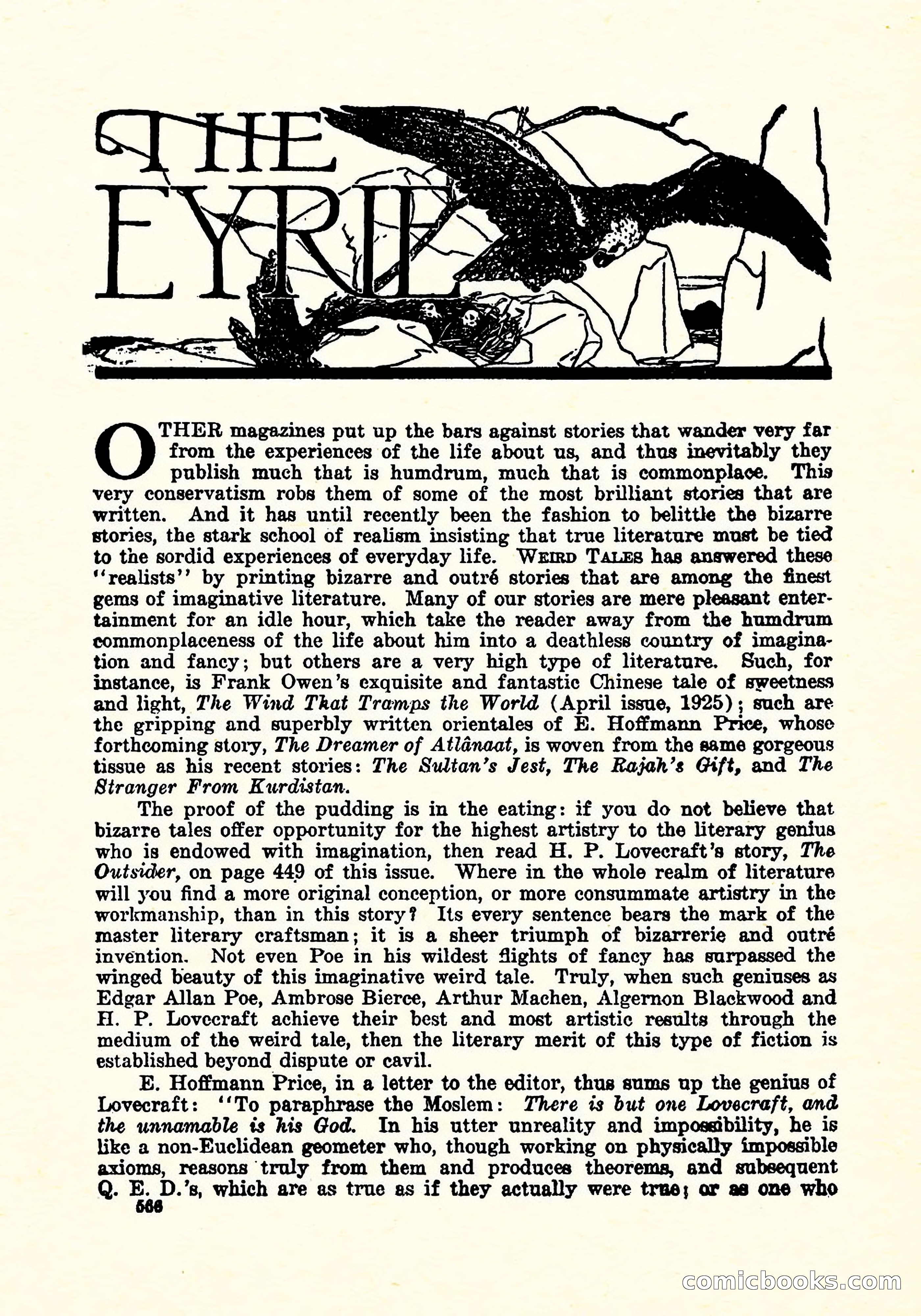 Weird Tales, April 1926 — page 135 of 146