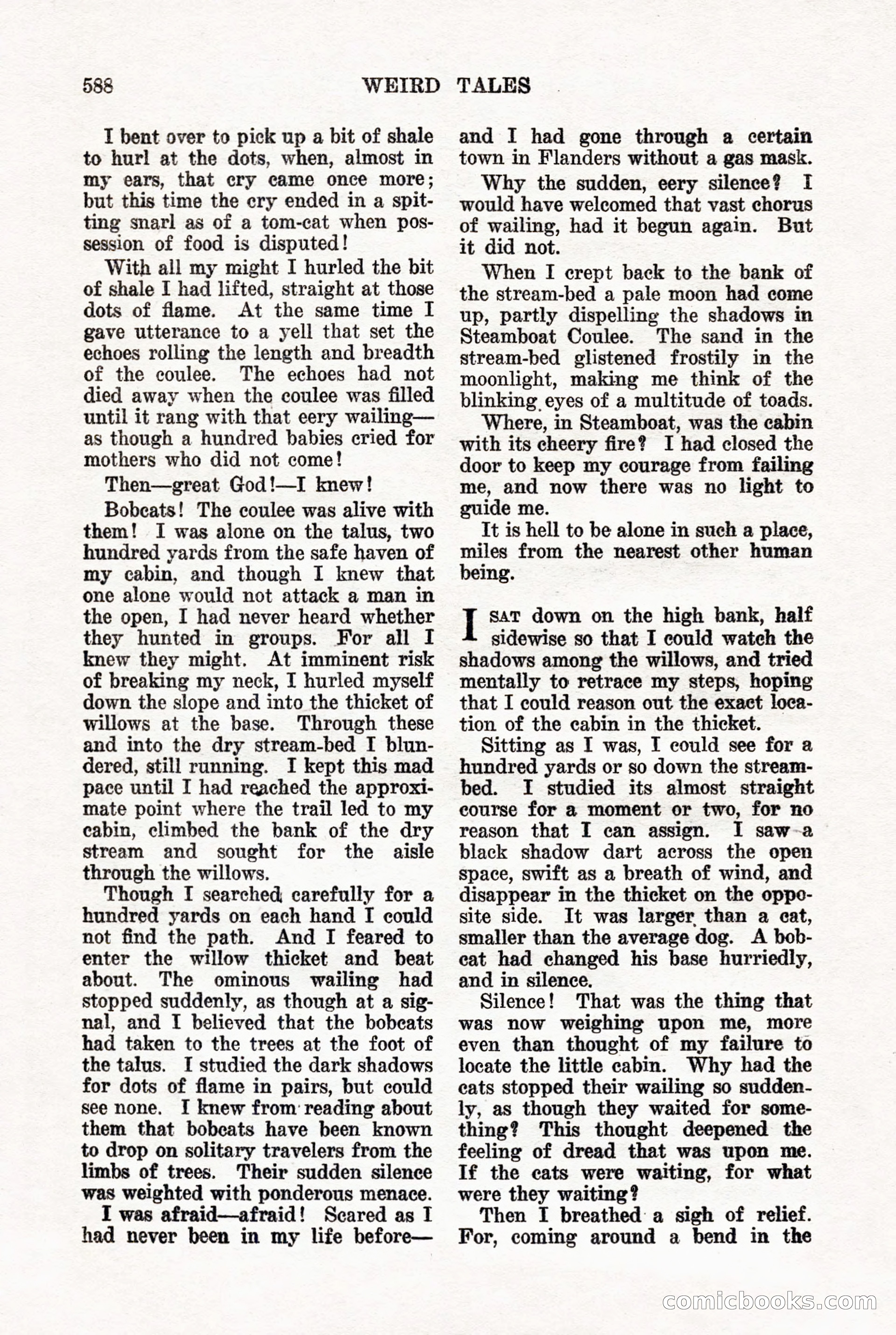 Weird Tales, Vol. 7, No. 5 — page 14 of 148