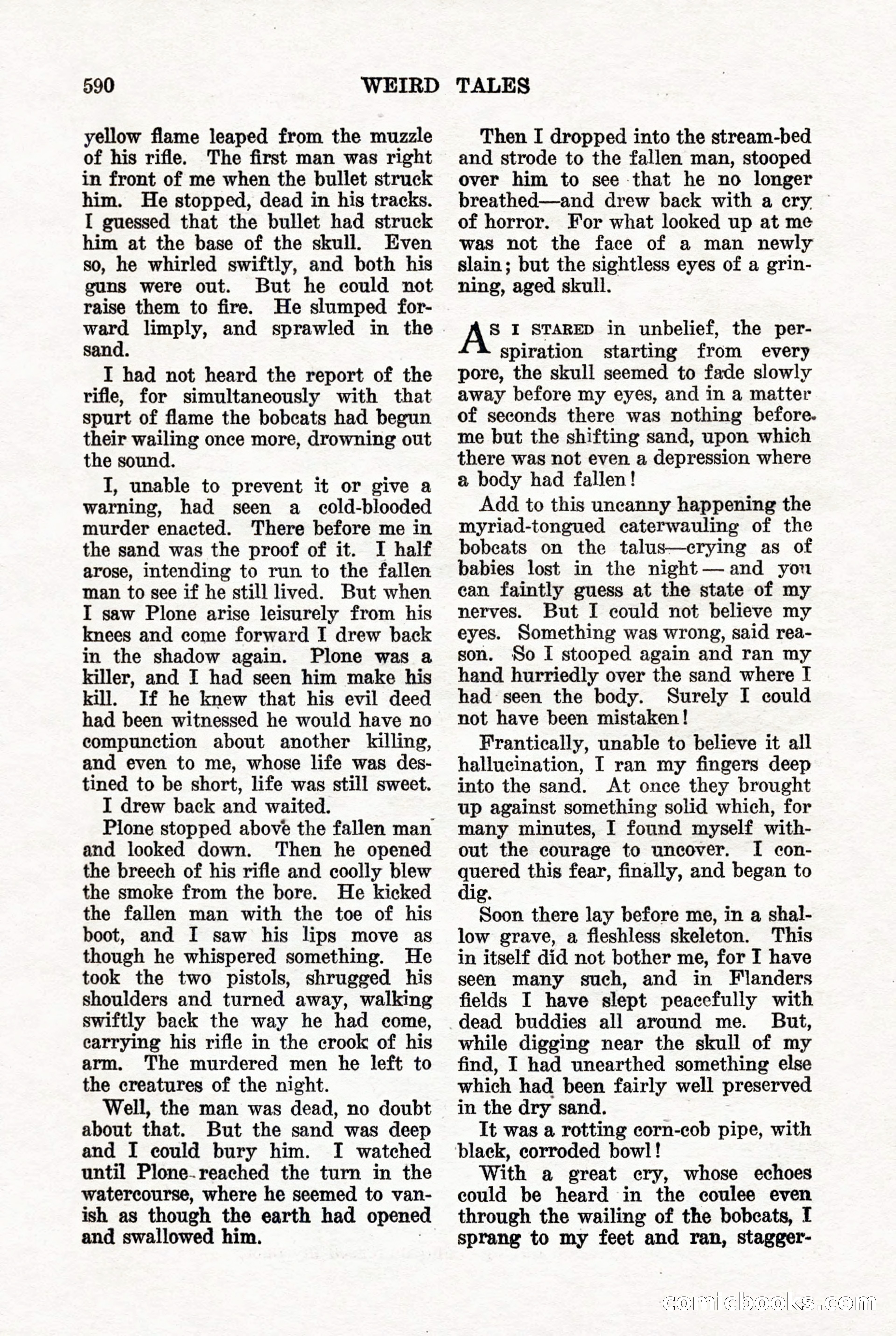 Weird Tales, Vol. 7, No. 5 — page 16 of 148